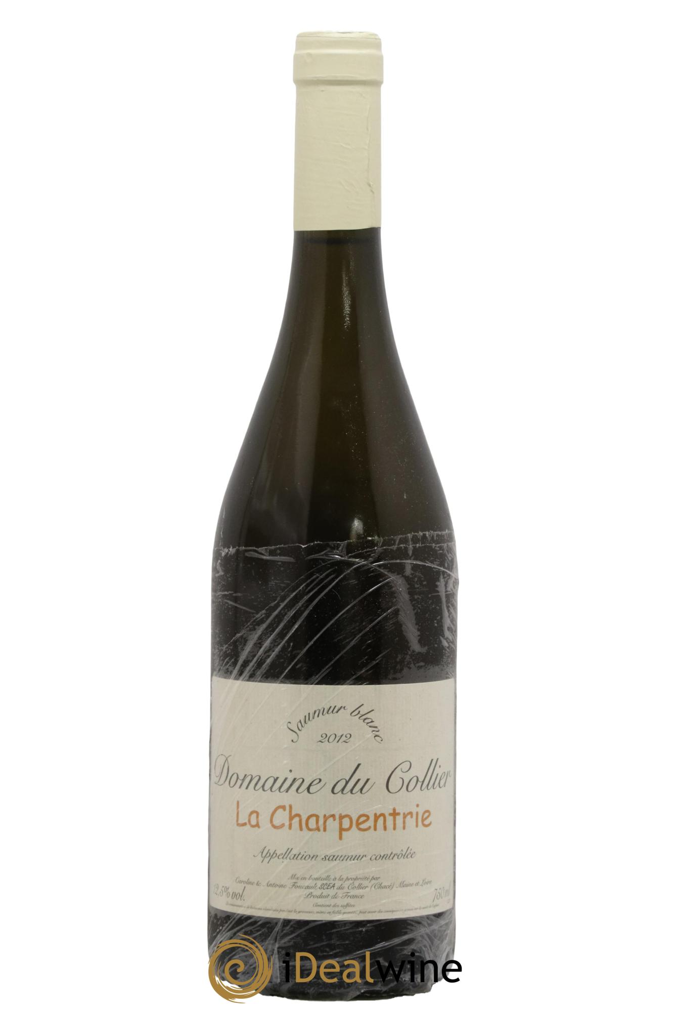 Saumur La Charpentrie Domaine du Collier 2012 - Lotto di 1 bottiglia - 0