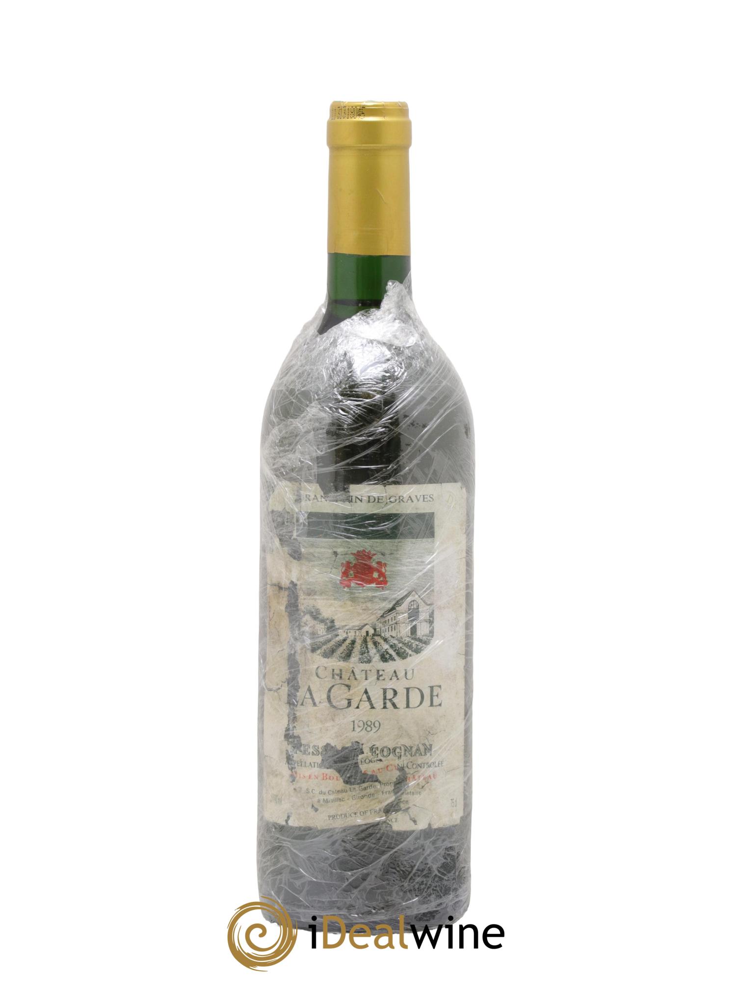 Château la Garde 1989 - Lot de 1 bouteille - 0