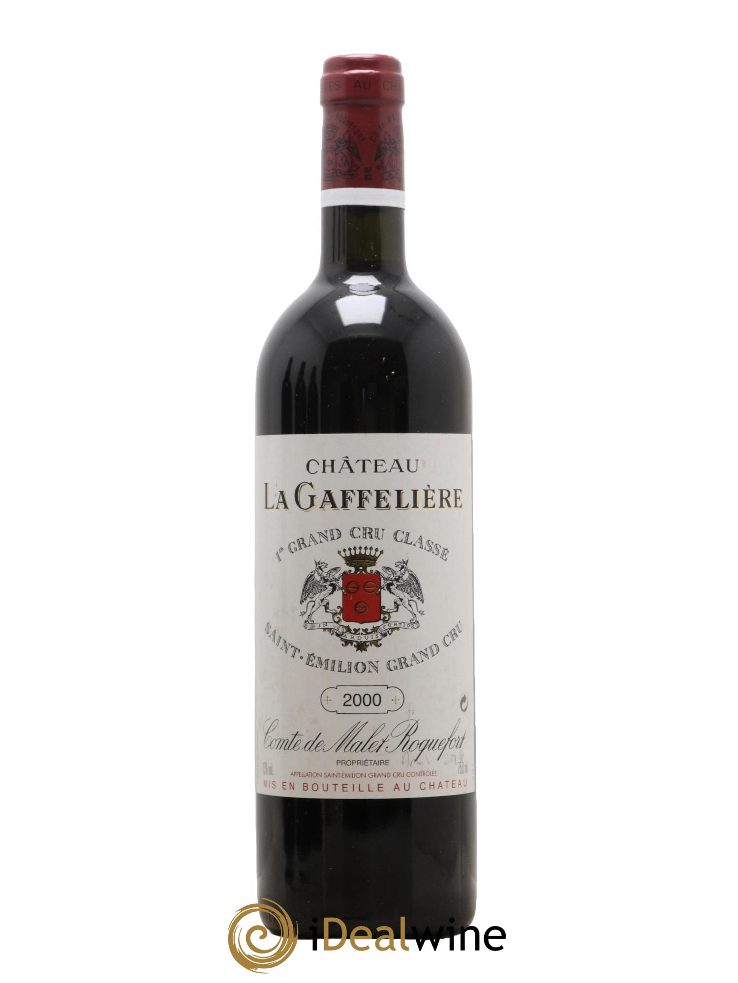 Château la Gaffelière 1er Grand Cru Classé B 2000 - Lot de 1 bouteille - 0