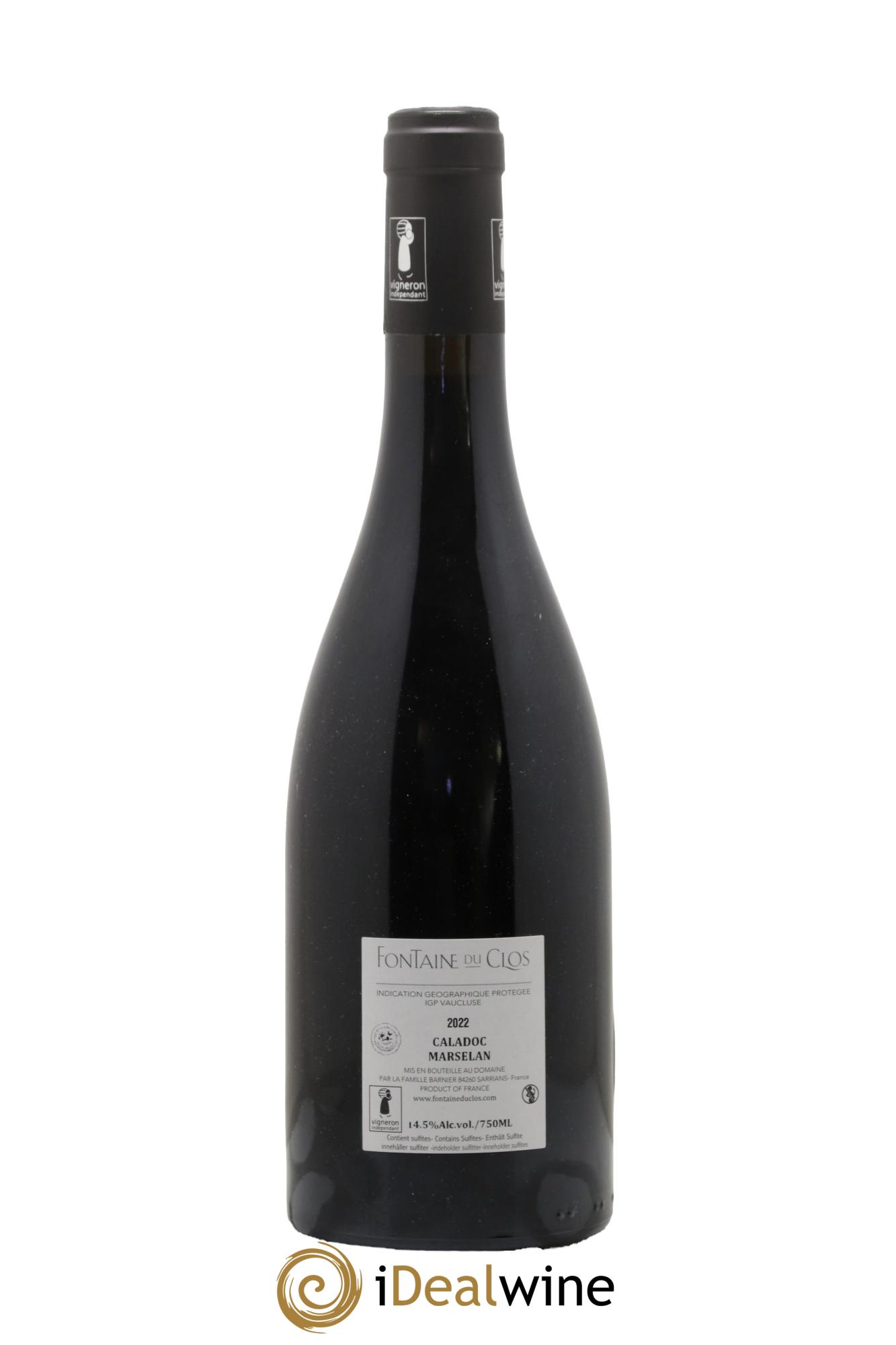IGP Vaucluse Aura Fontaine Du Clos 2022 - Lot de 1 bouteille - 1