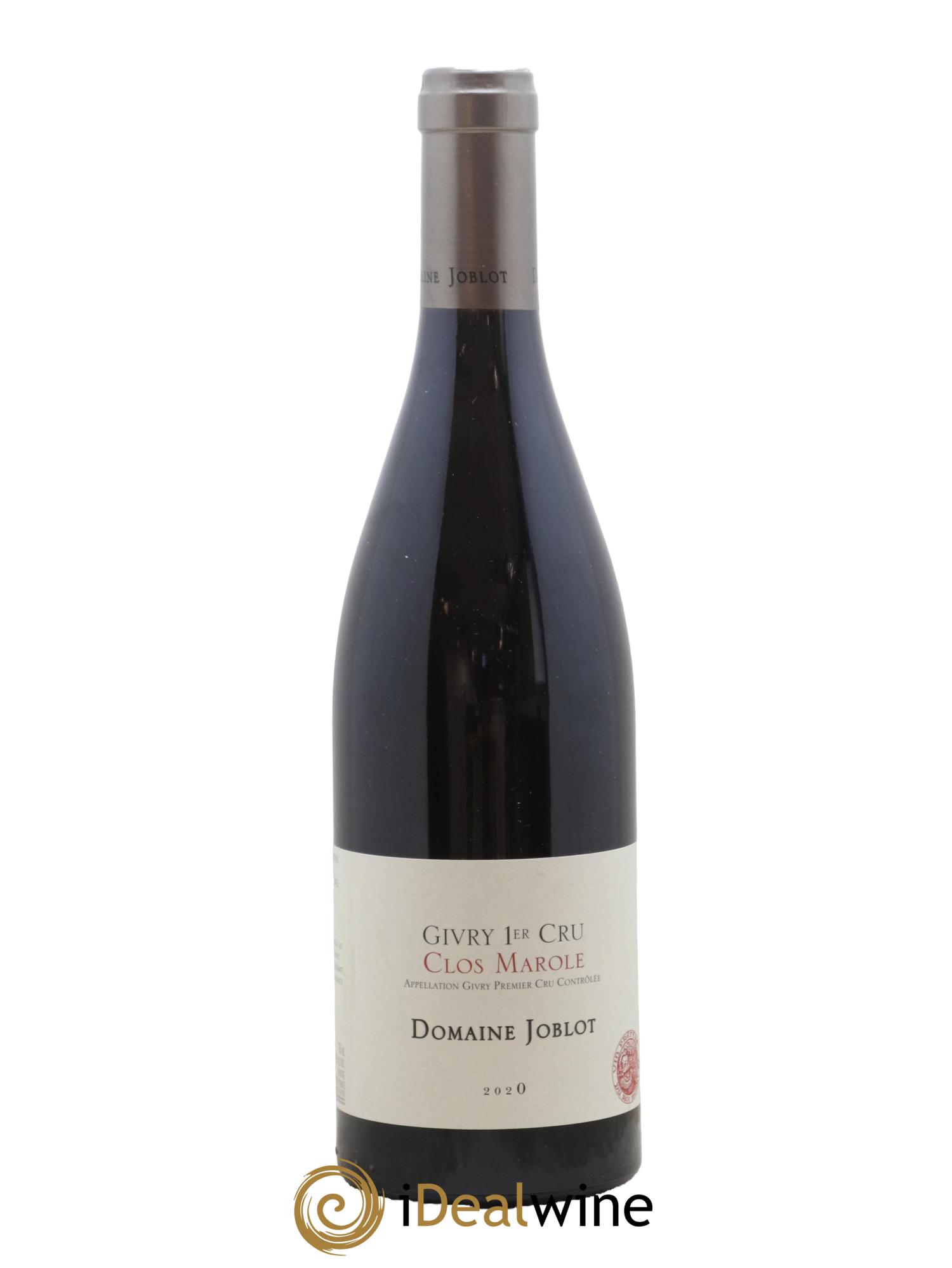 Givry 1er Cru Clos Marole Joblot (Domaine) 2020 - Lot de 1 bouteille - 0