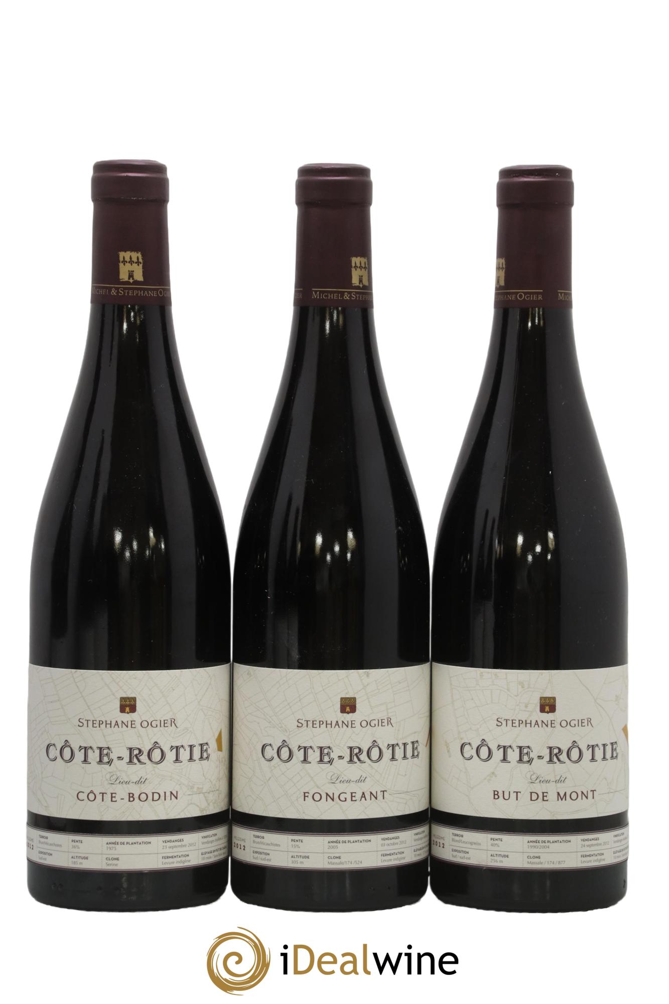 Côte-Rôtie Coffret Sélection Lieux-Dits Stéphane Ogier 2012 - Lot of 1 bottle - 1