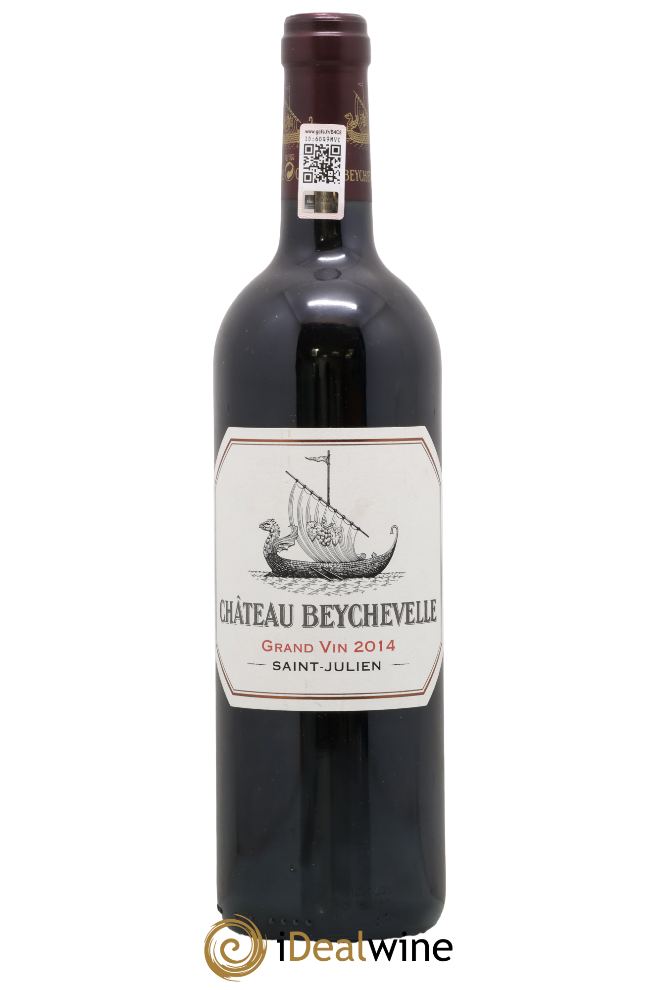 Château Beychevelle 4ème Grand Cru Classé 2014 - Lot de 1 bouteille - 0