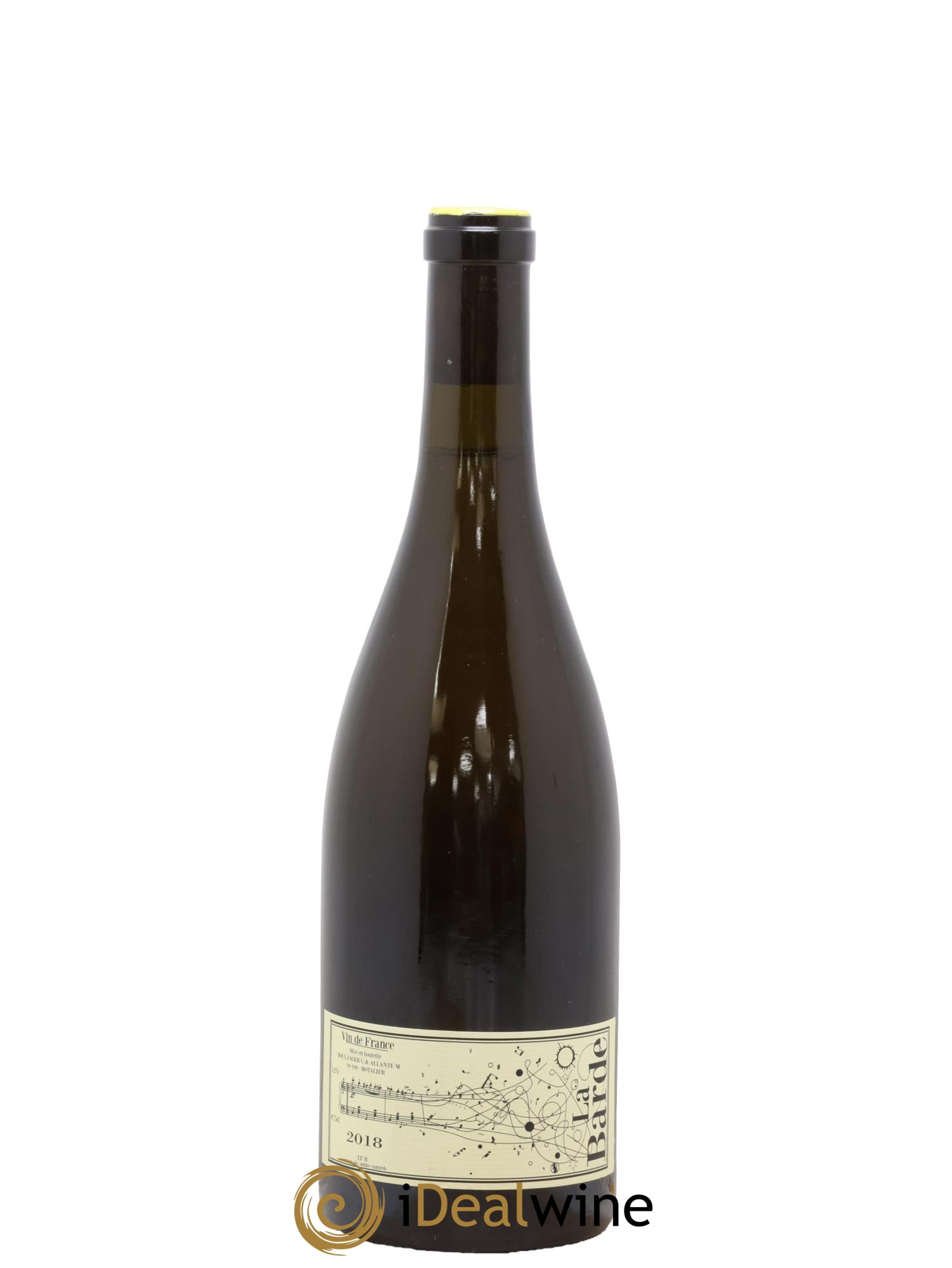 Vin de France La Barde Allante Boulanger 2018 - Lot de 1 bouteille - 0