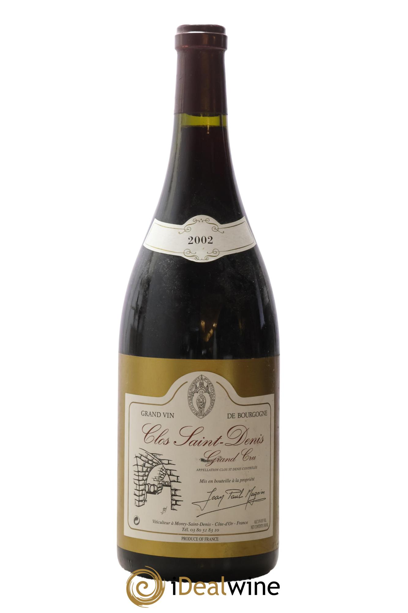 Clos Saint-Denis Grand Cru Jean-Paul Magnien 2002 - Lot of 1 magnum - 0