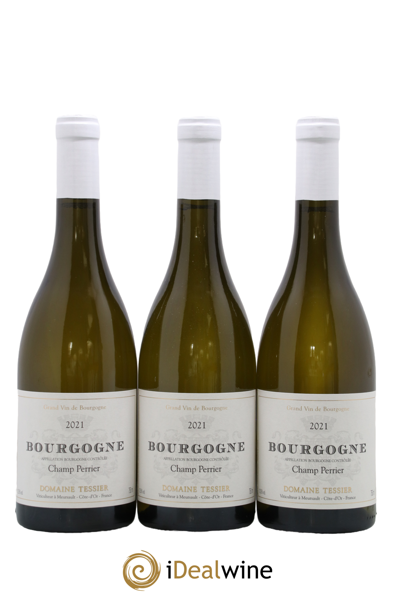 Bourgogne Champ Perrier Tessier 2021 - Lot de 3 bouteilles - 0