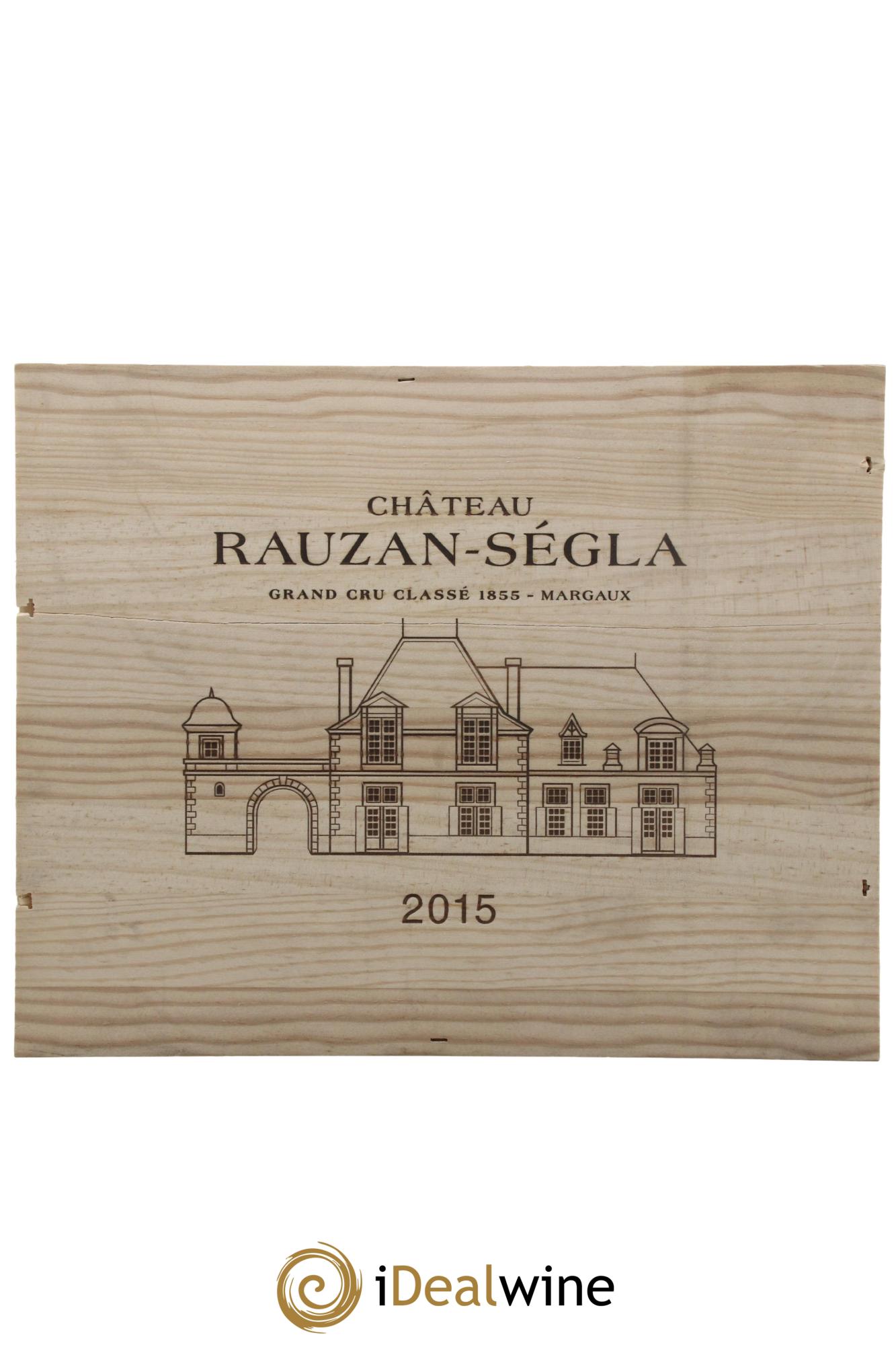 Château Rauzan Ségla Grand Cru Classé 2015 - Lot de 3 bouteilles - 1