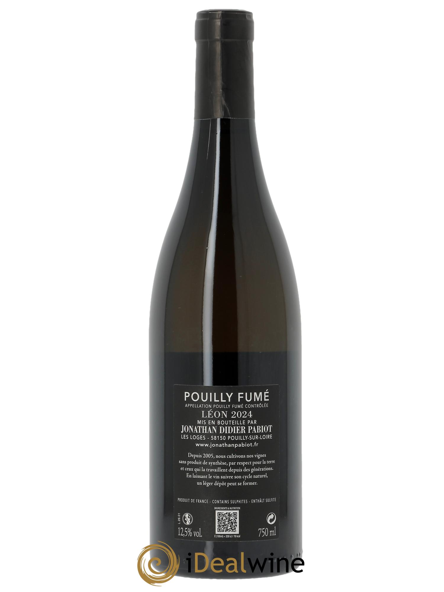 Pouilly-Fumé Léon (anciennement Florilège) Jonathan Didier Pabiot 2024 - Lot de 1 bouteille - 1