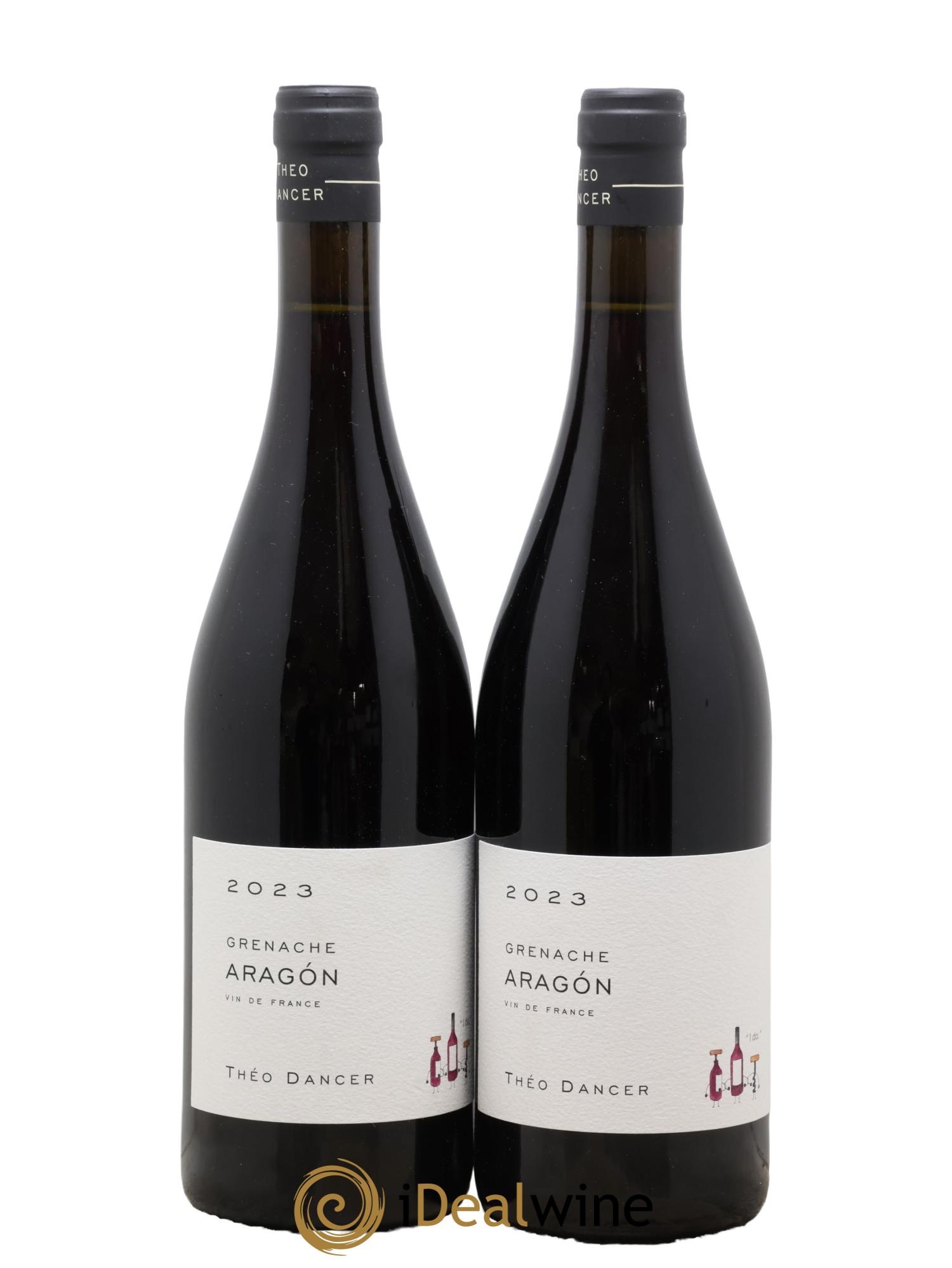 Vin de France Aragon Grenache Théo Dancer 2023 - Lot of 2 bottles - 0