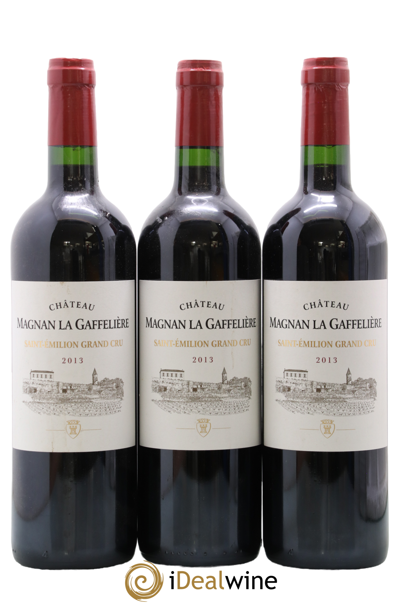Château Magnan la Gaffelière 2013 - Lot of 3 bottles - 0