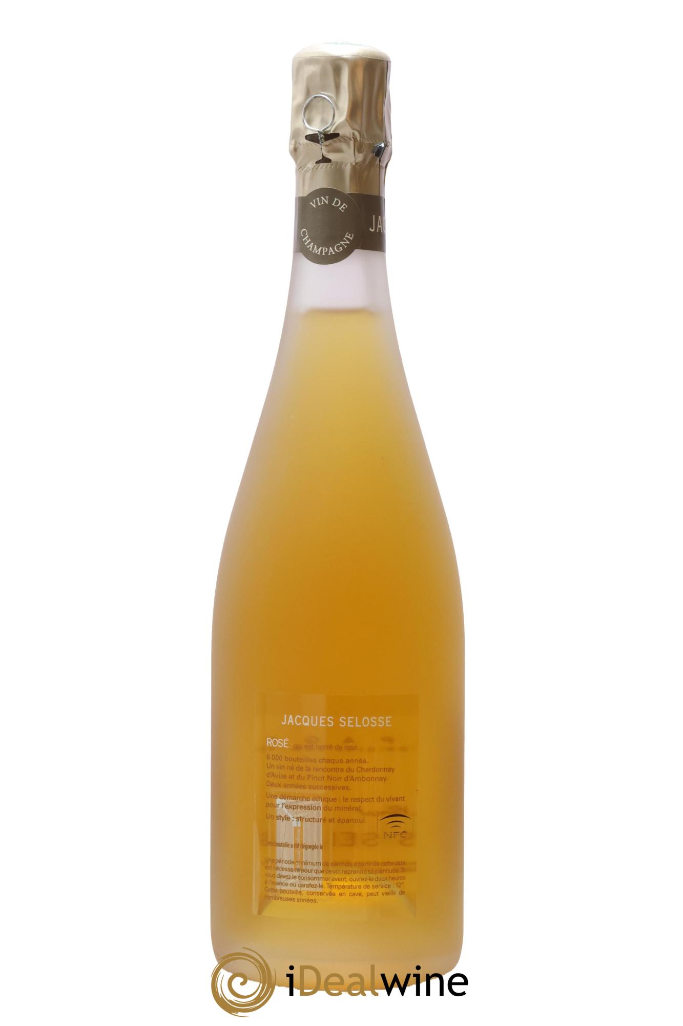 Rosé Brut Jacques Selosse - Lot de 1 bouteille - 1