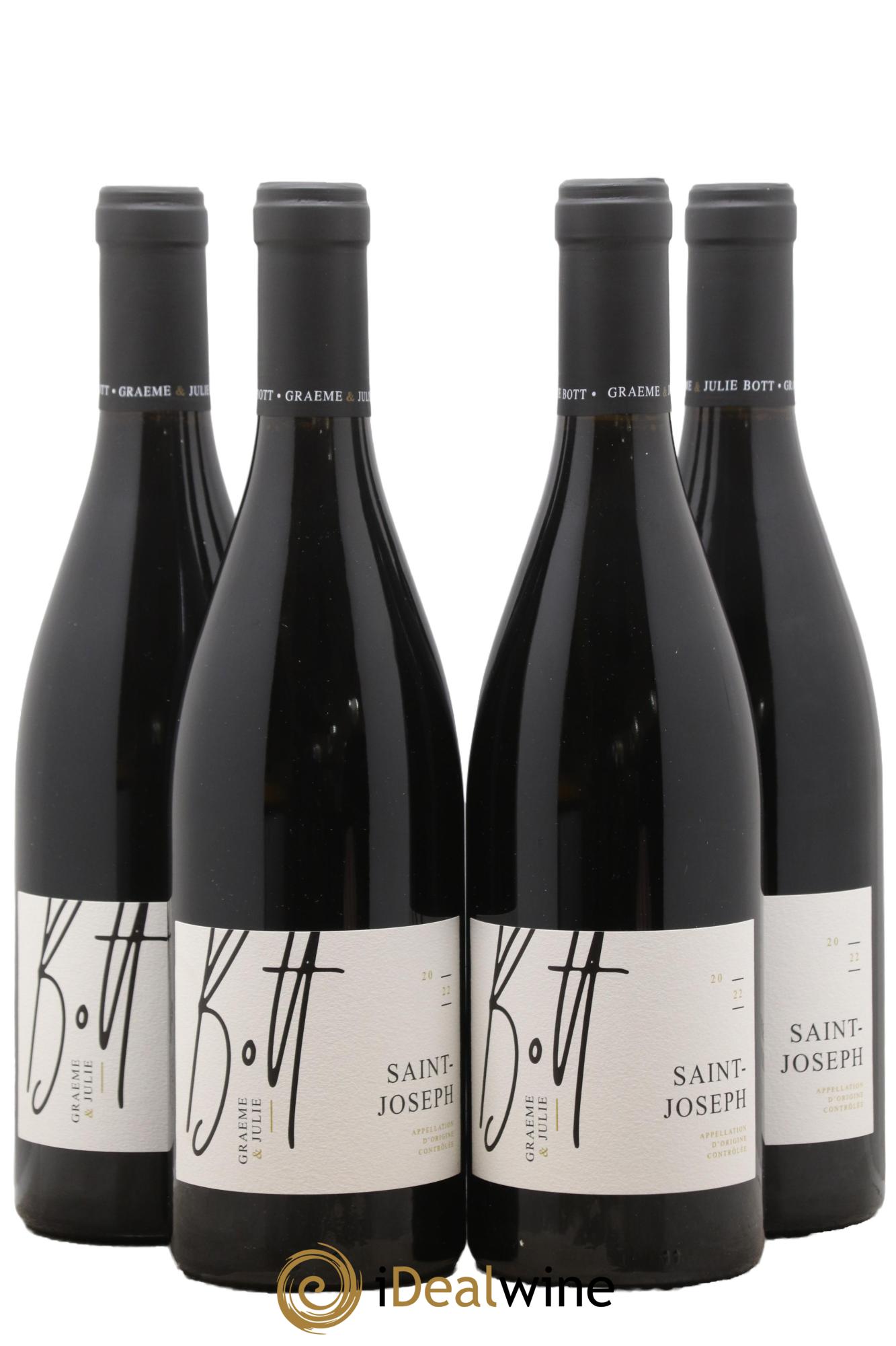 Saint-Joseph Graeme & Julie Bott 2022 - Lot of 4 bottles - 0