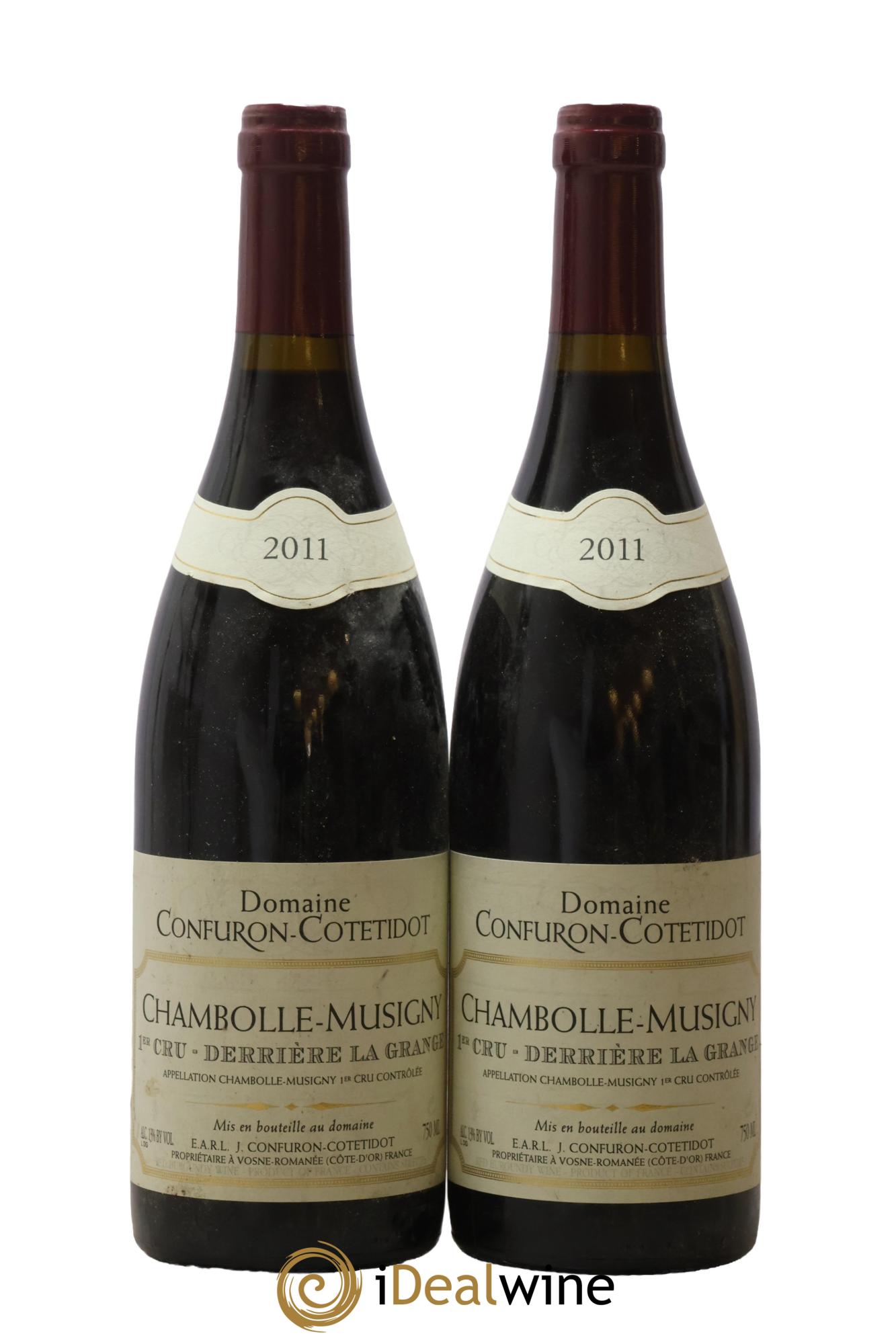 Chambolle-Musigny 1er Cru Derrière la Grange Confuron-Cotetidot 2011 - Lot de 2 bouteilles - 0