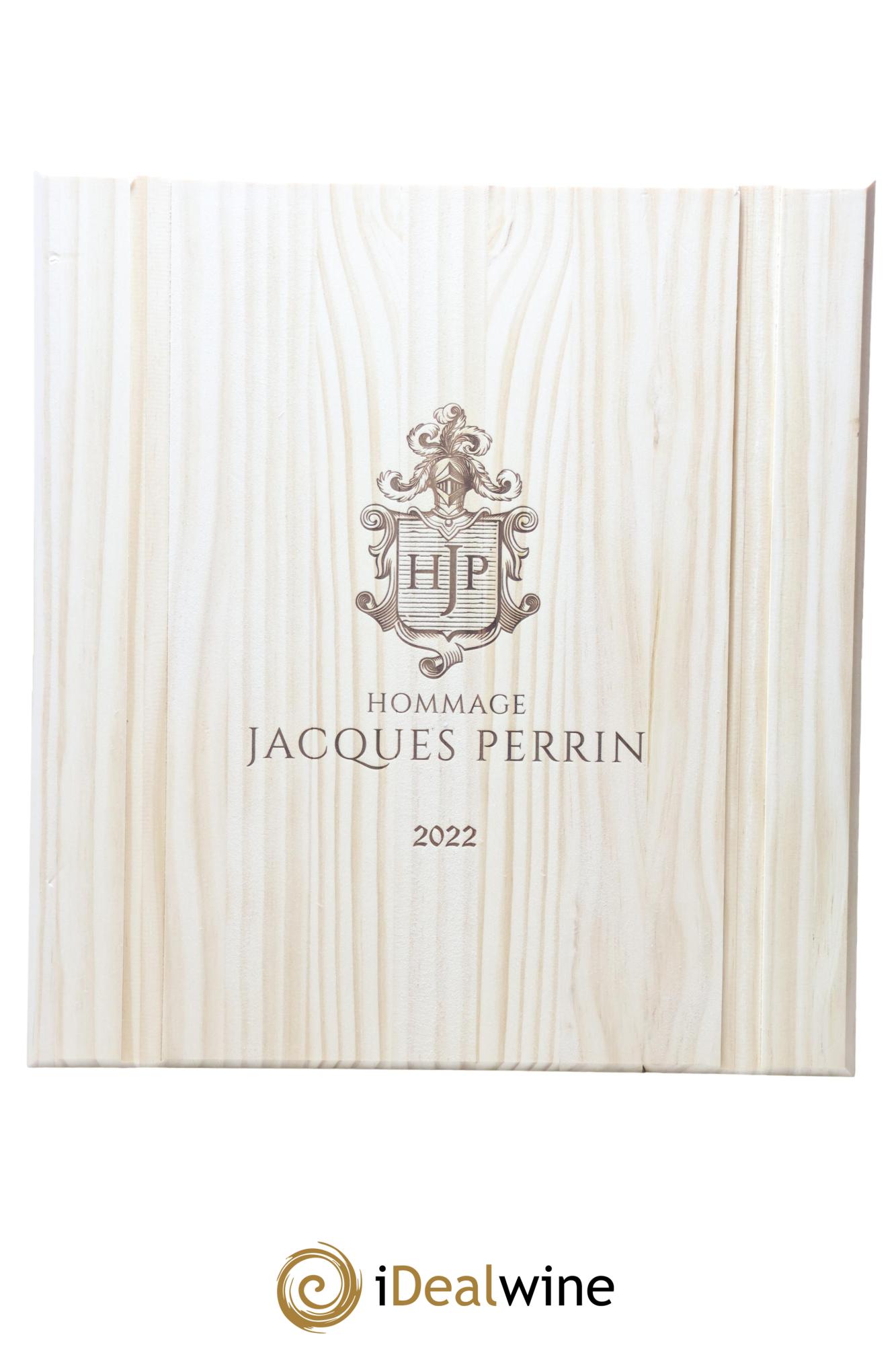 Châteauneuf-du-Pape Château de Beaucastel Hommage à Jacques Perrin Famille Perrin 2022 - Lot de 3 bouteilles - 2