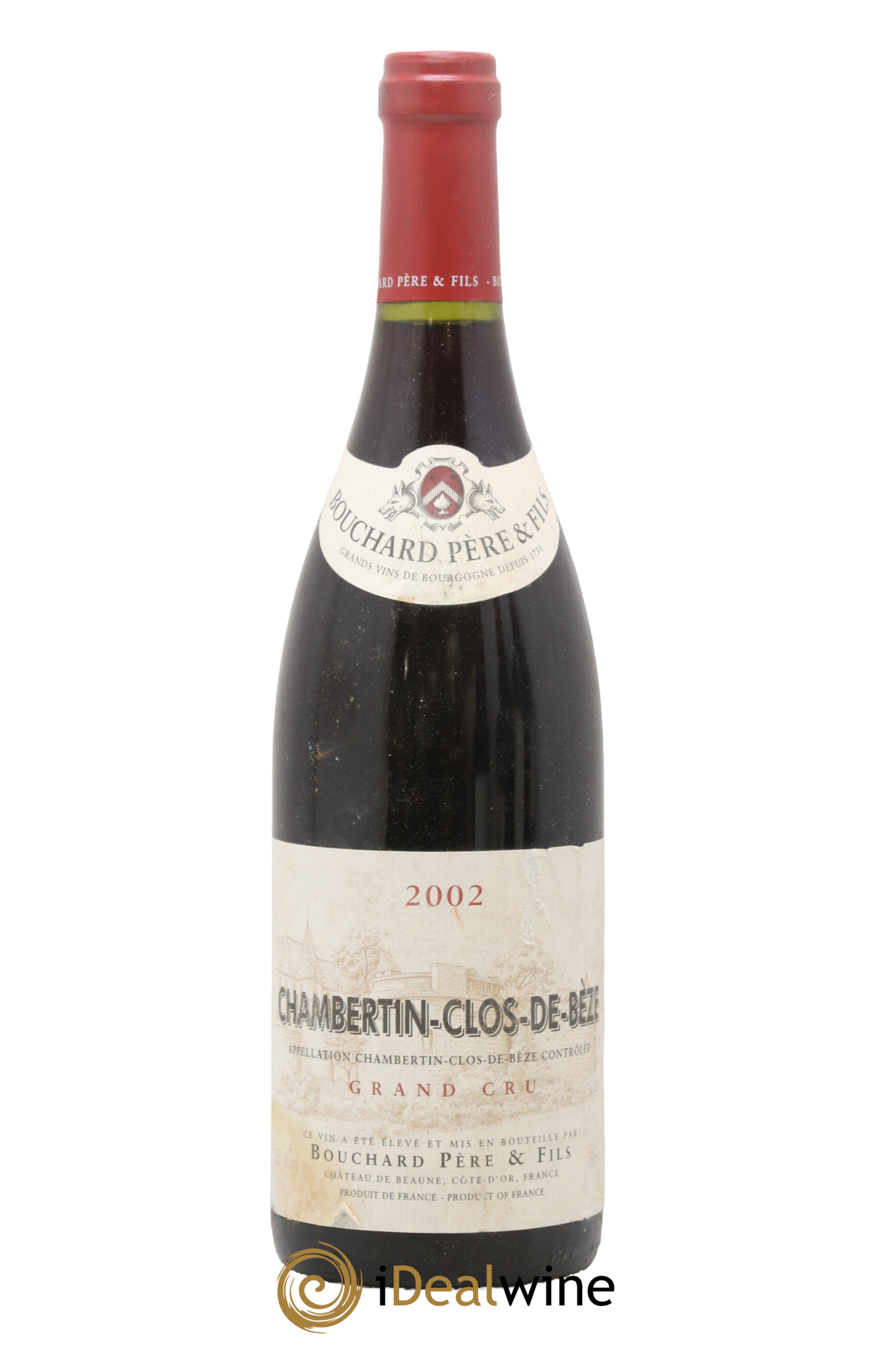 Chambertin Clos de Bèze Grand Cru Bouchard Père & Fils 2002 - Posten von 1 Flasche - 0