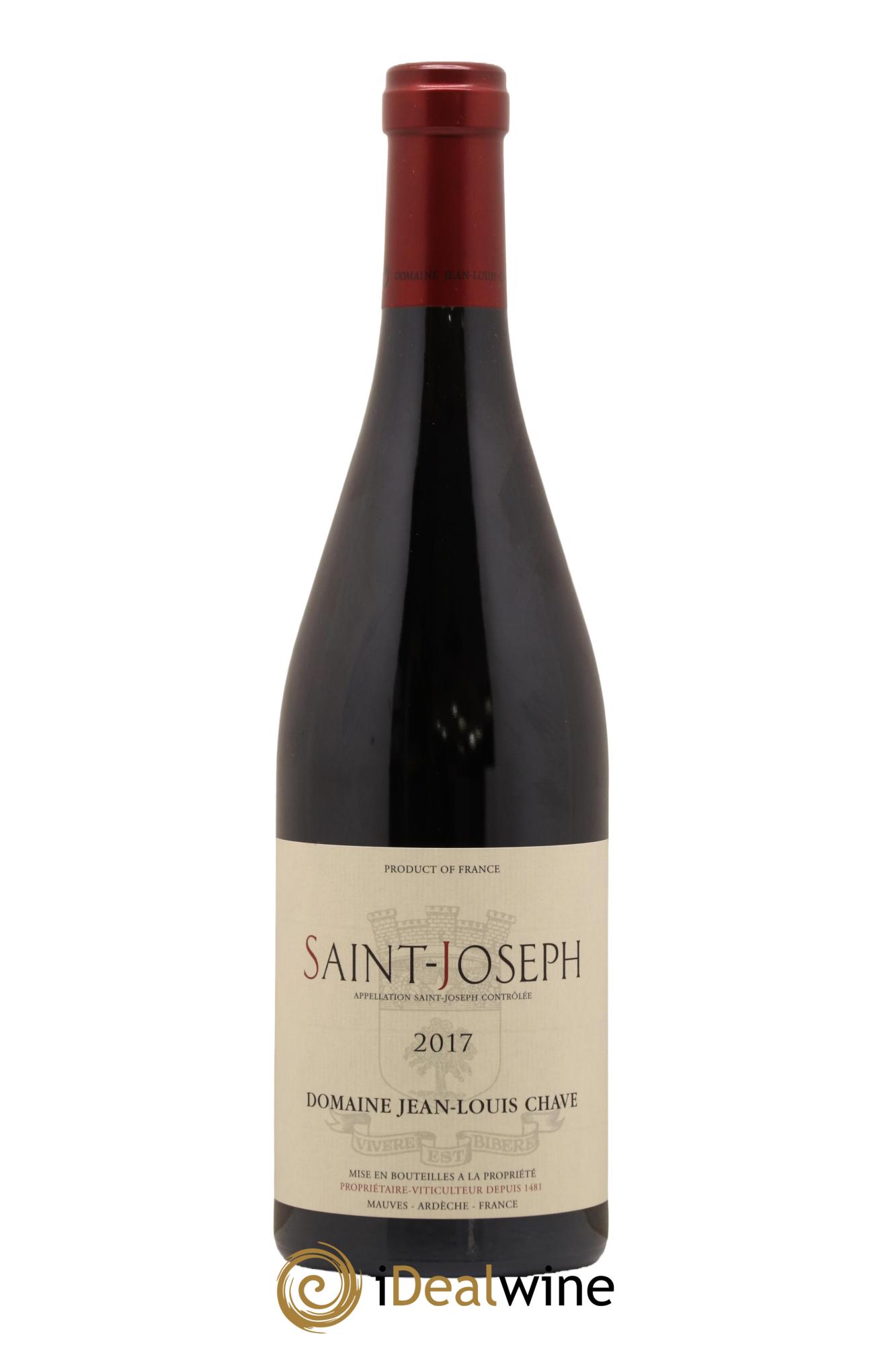 Saint-Joseph Jean-Louis Chave 2017 - Lot de 1 bouteille - 0