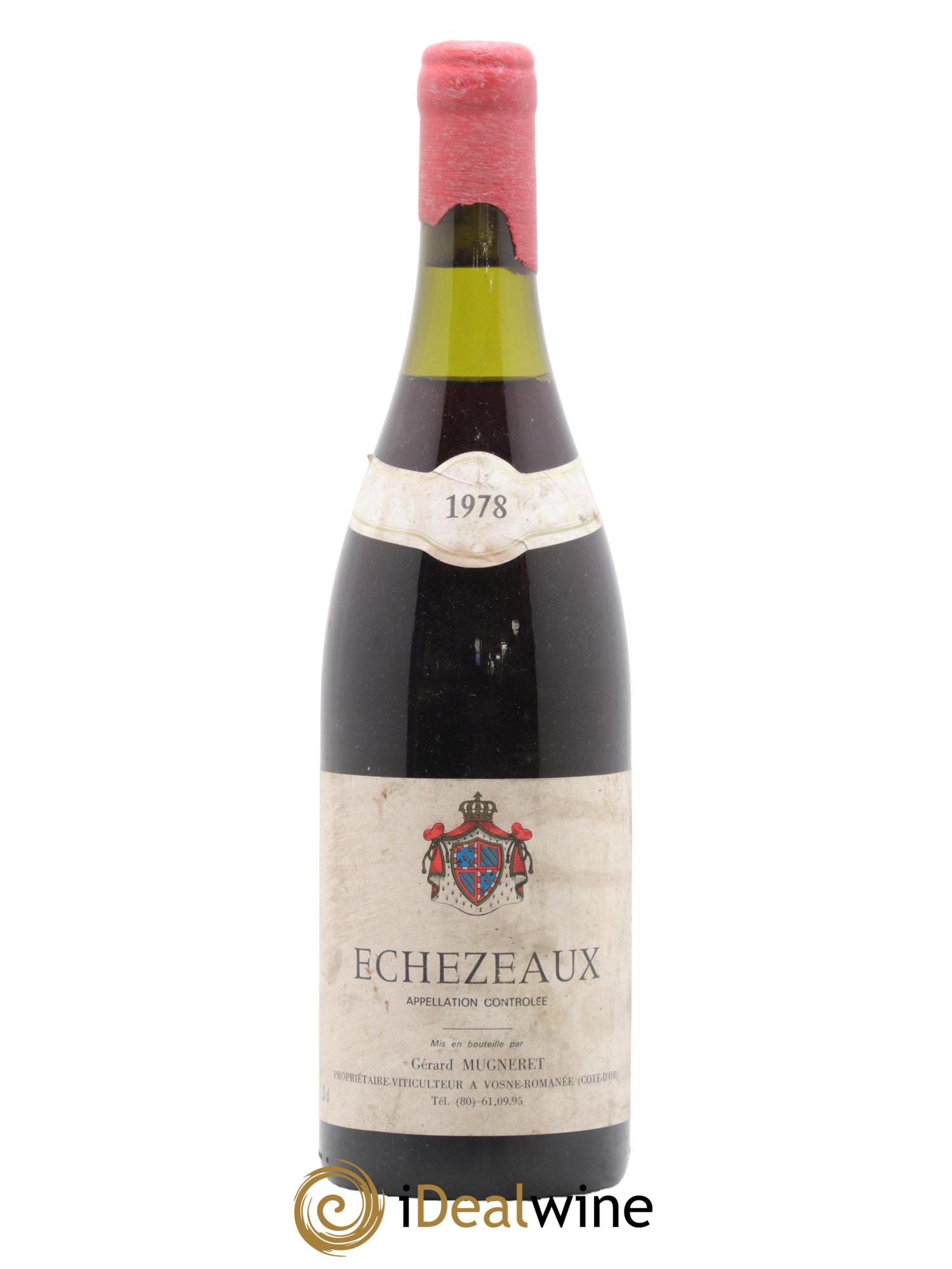 Echezeaux Grand Cru Gérard Mugneret 1978 - Lot de 1 bouteille - 0