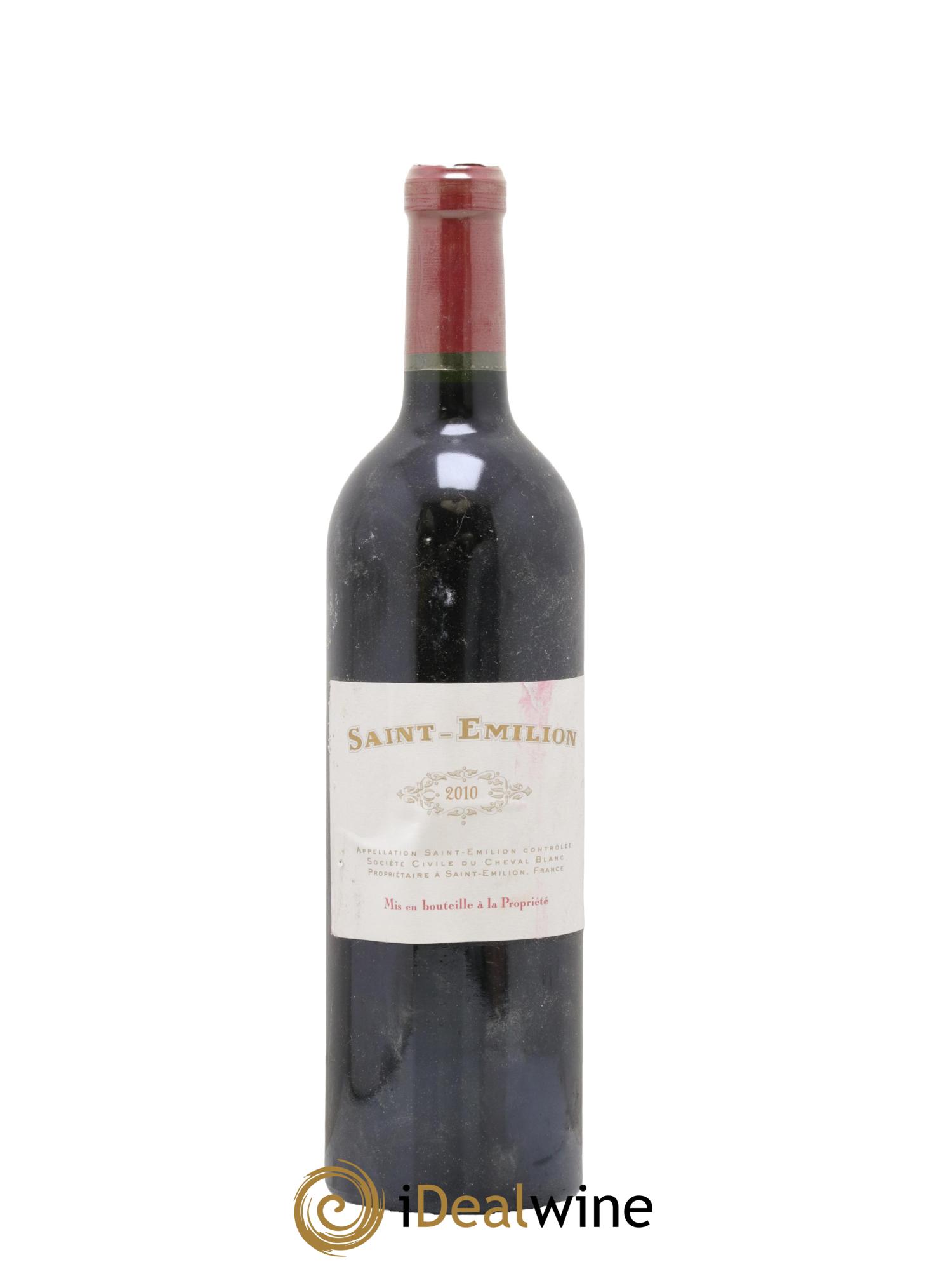 Saint-Émilion de Cheval Blanc (3ème vin) 2010 - Lot de 1 bouteille - 0