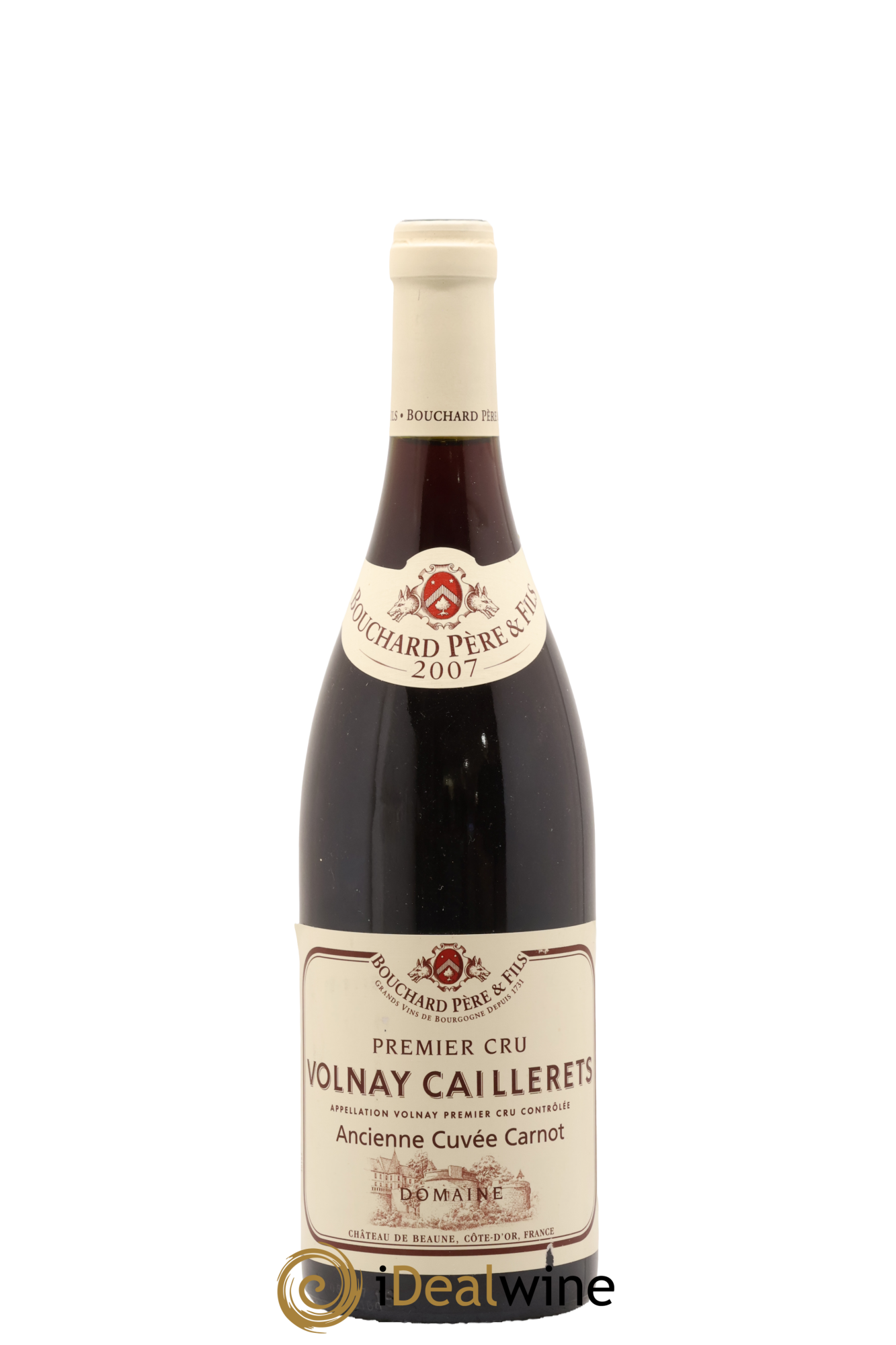 Volnay 1er Cru Caillerets - Ancienne Cuvée Carnot Bouchard Père & Fils 2007 - Lot de 1 bouteille - 0