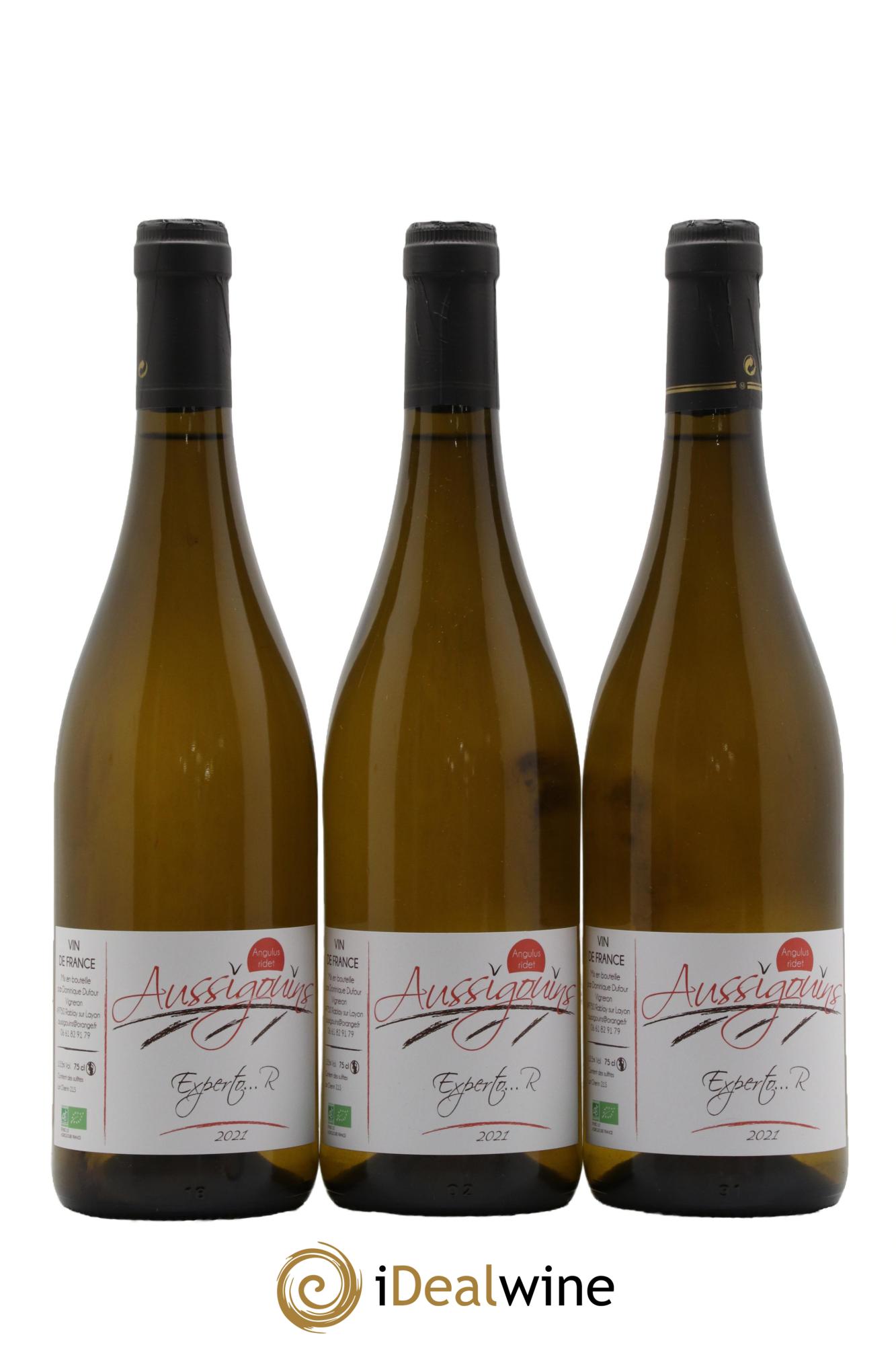 Vin de France Experto R Les Aussigouins Dominique Dufour 2021 - Lot de 3 bouteilles - 0