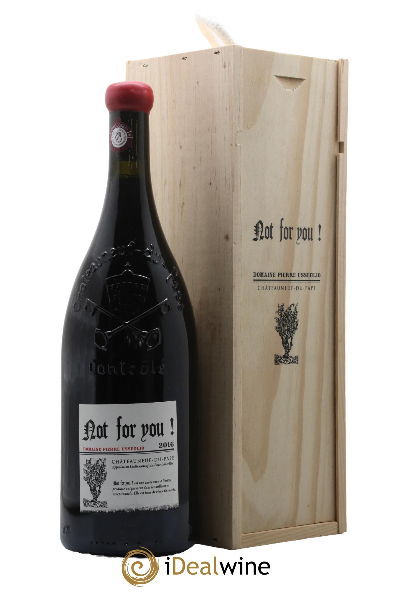 Châteauneuf-du-Pape Not For You Pierre Usseglio & Fils 2016 - Posten von 1 Magnum - 0