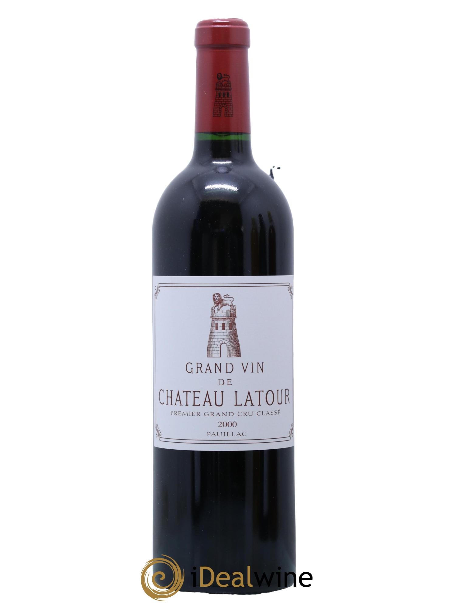 Château Latour 1er Grand Cru Classé 2000 - Lot de 1 bouteille - 0