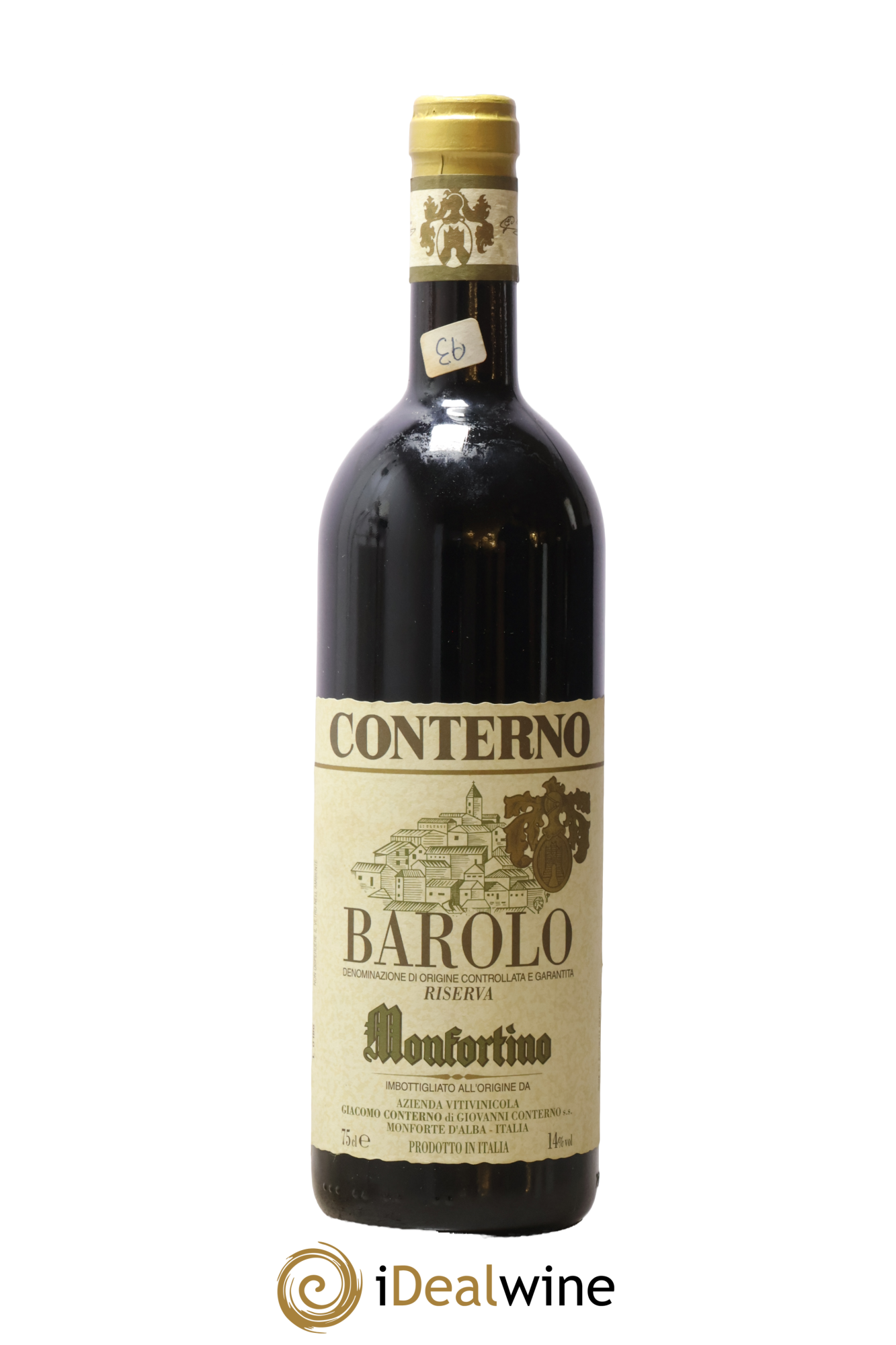 Barolo DOCG Riserva Monfortino Giacomo Conterno - Lot de 1 bouteille - 0