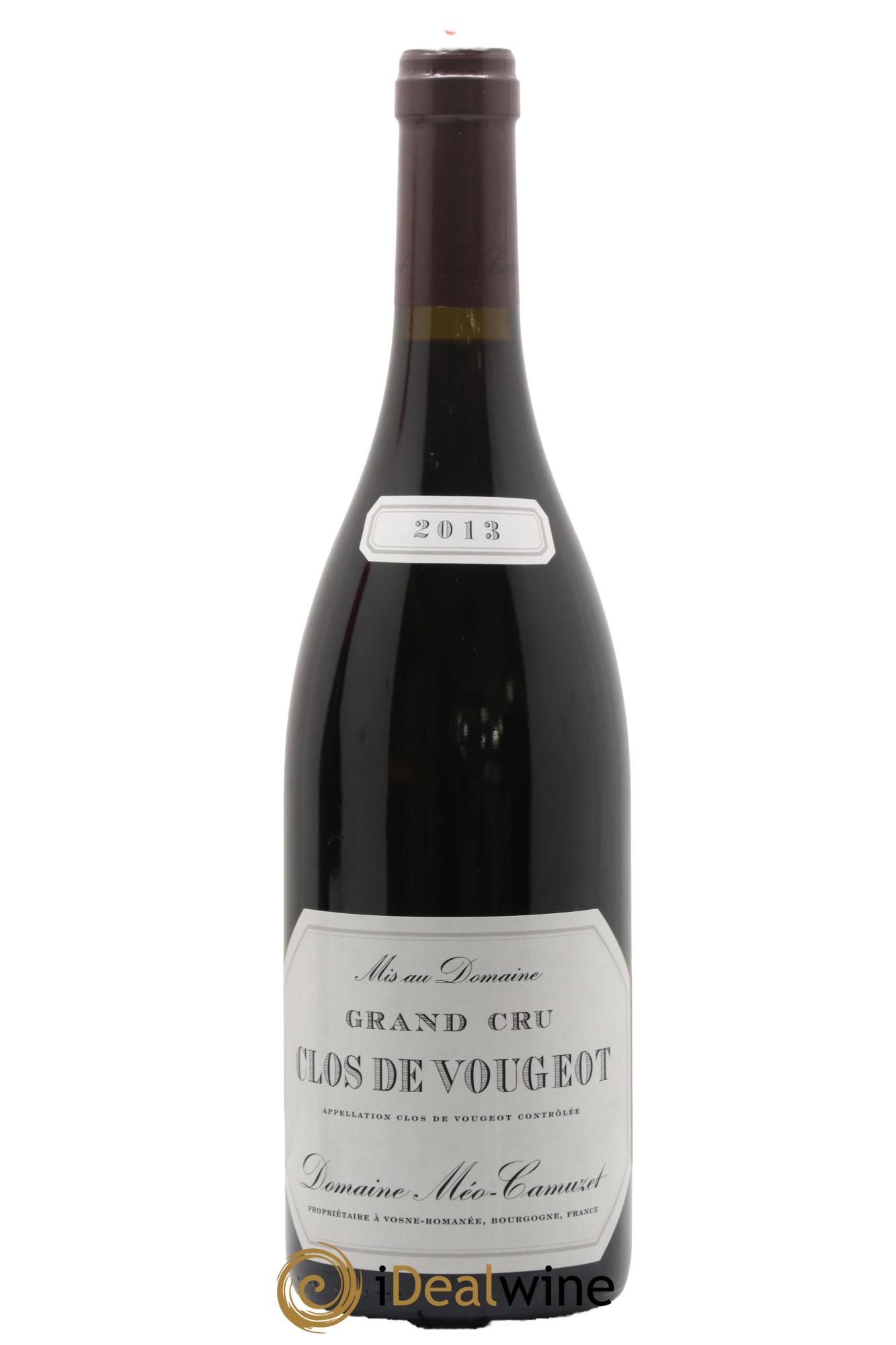 Clos de Vougeot Grand Cru Méo-Camuzet (Domaine) 2013 - Lot de 1 bouteille - 0