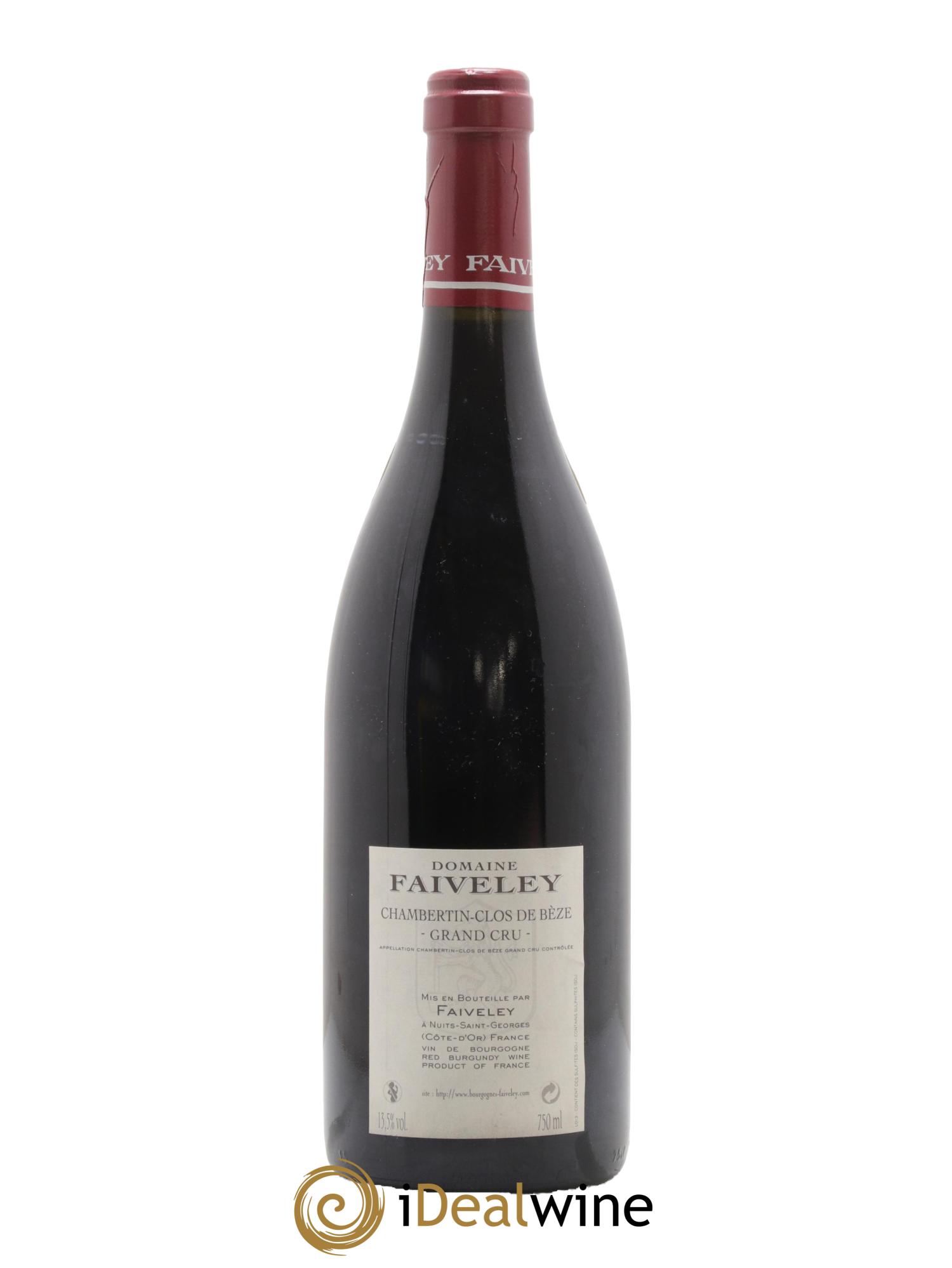 Chambertin Clos de Bèze Grand Cru Faiveley 2007 - Lot de 1 bouteille - 1