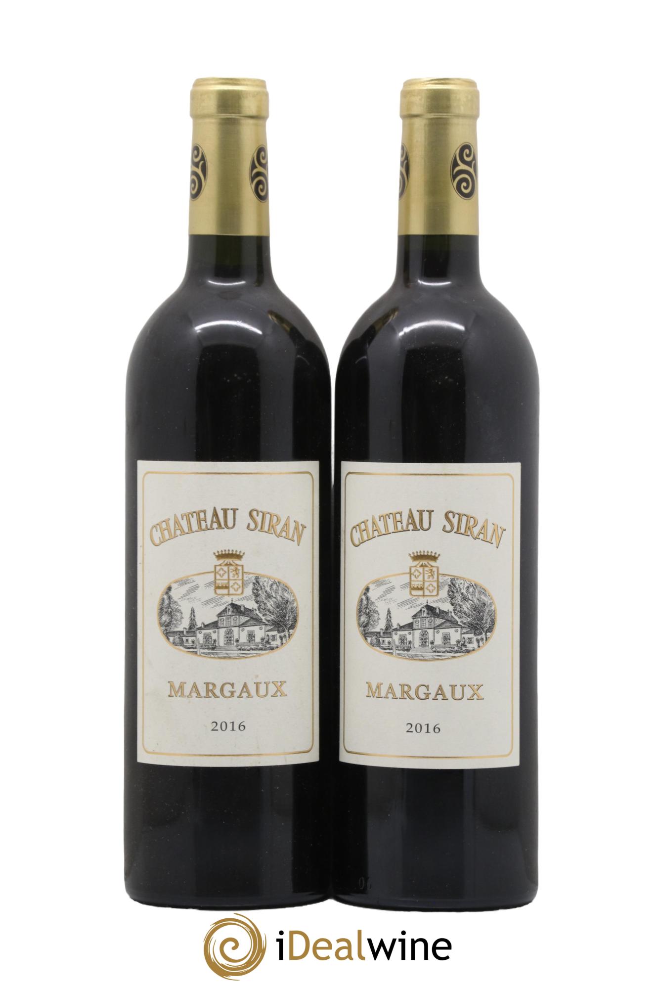 Château Siran 2016 - Lotto di 2 bottiglie - 0
