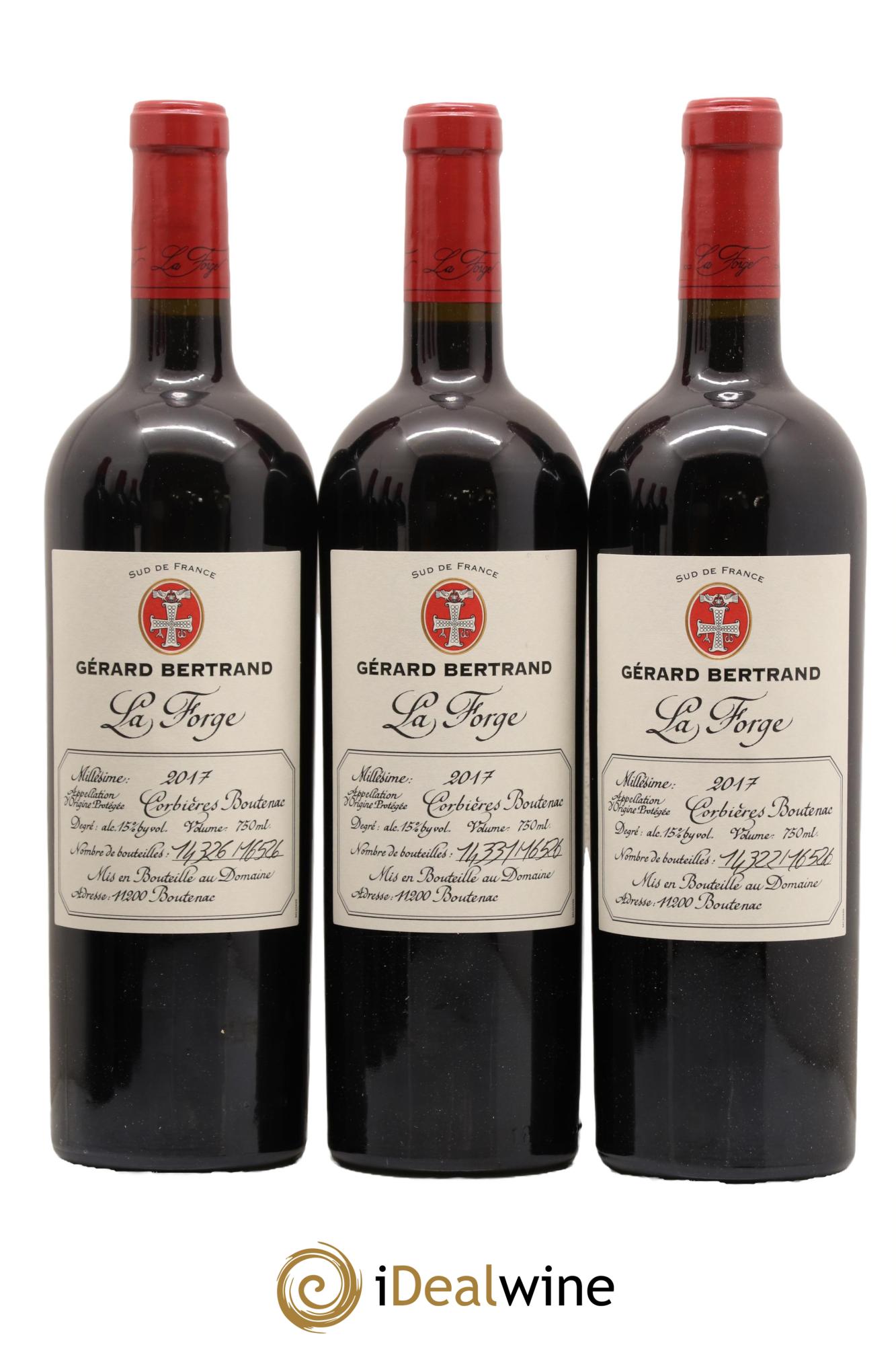 Corbières La Forge Gérard Bertrand 2017 - Lot de 6 bouteilles - 1