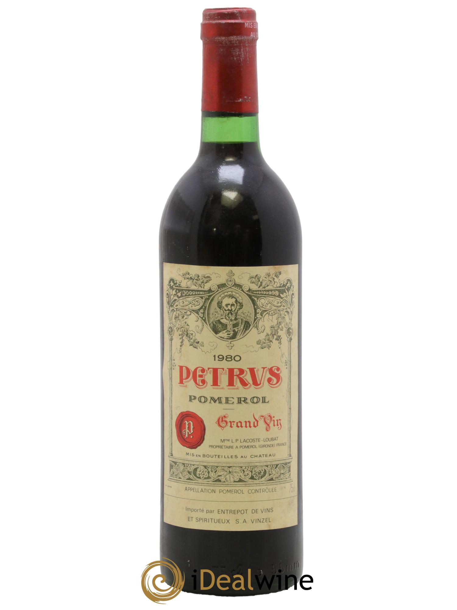 Petrus 1980 - Lot de 1 bouteille - 0