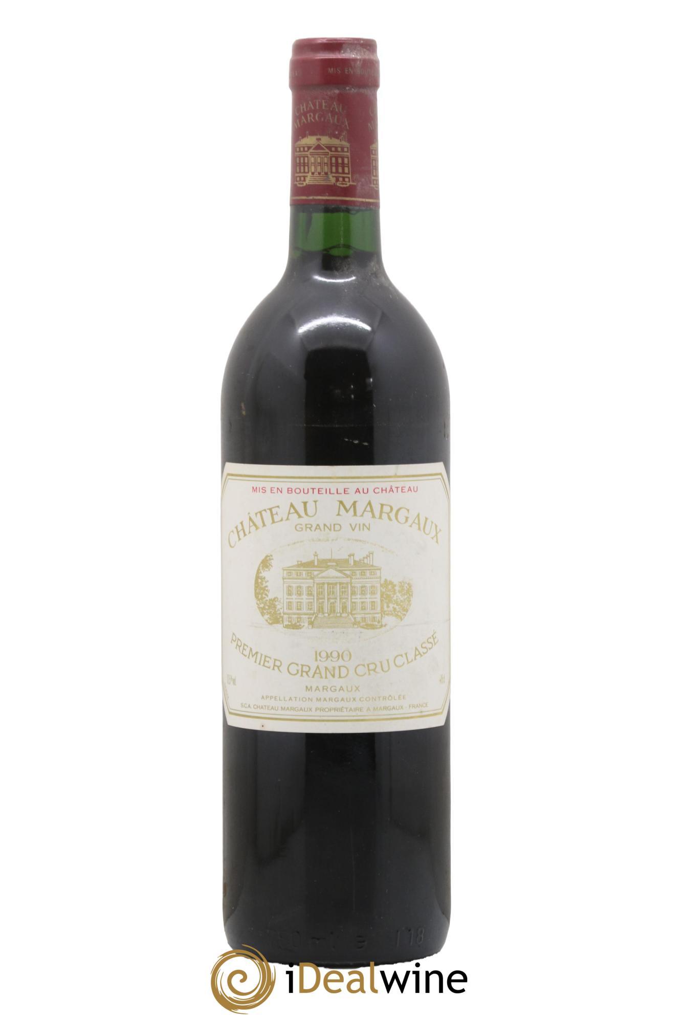 Château Margaux 1er Grand Cru Classé 1990 - Lot of 1 bottle - 0