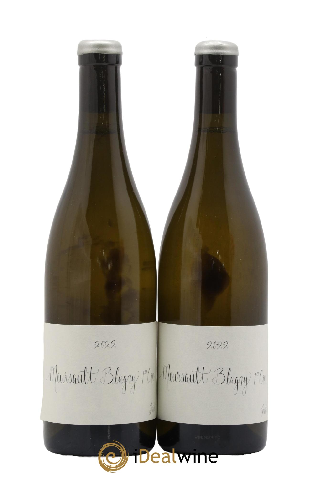 Meursault 1er Cru Blagny Fraté Frédéric Cossard 2022 - Lot de 2 bouteilles - 0