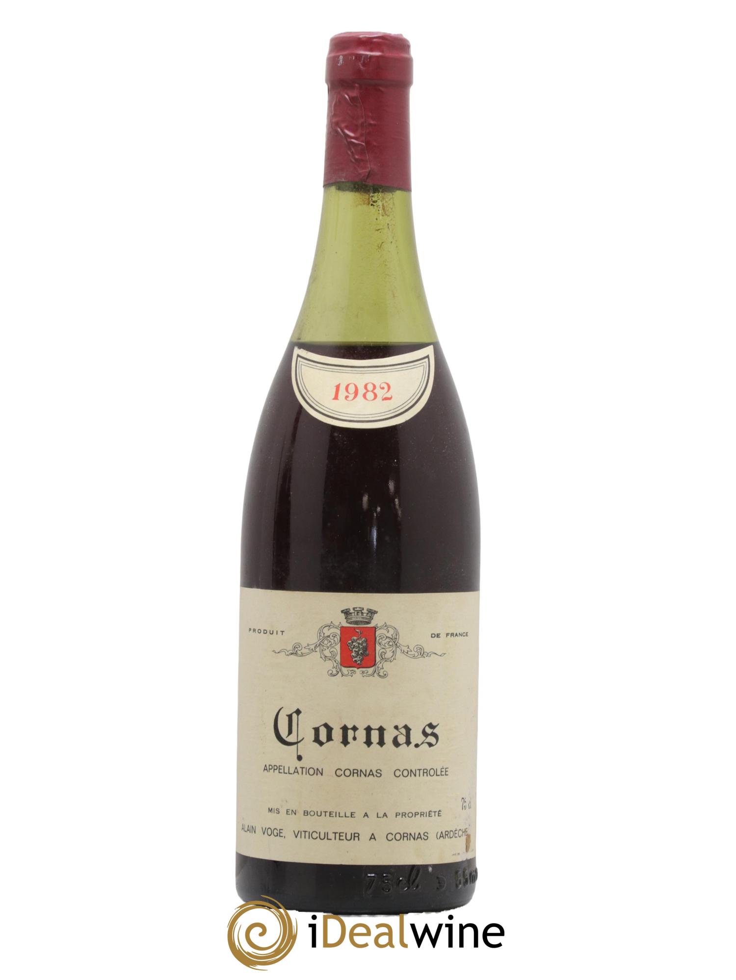 Cornas Domaine Alain Voge 1982 - Lot de 1 bouteille - 0