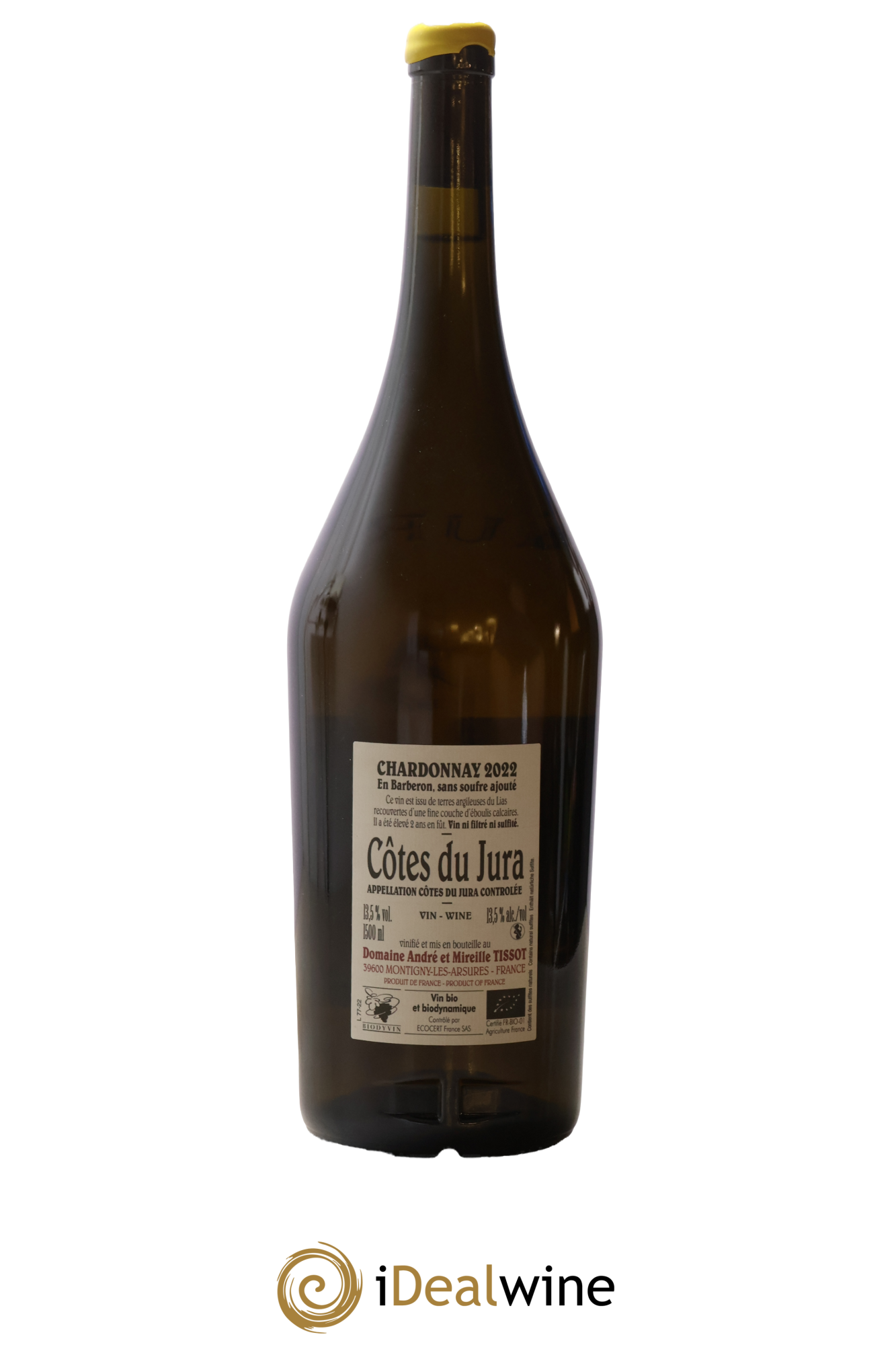 Côtes du Jura En Barberon Bénédicte et Stéphane Tissot 2022 - Lotto di 1 magnum - 1
