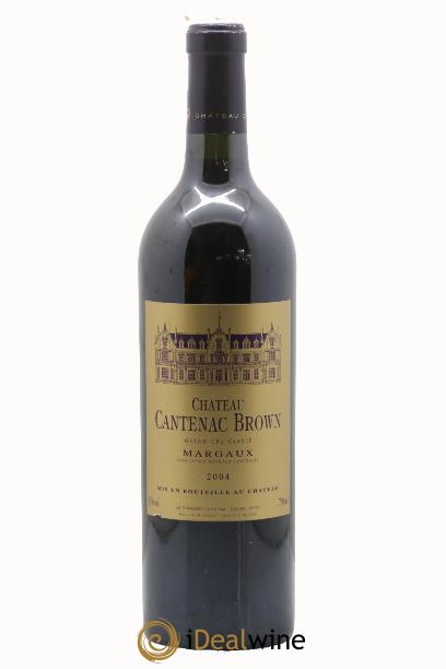 Château Cantenac Brown 3ème Grand Cru Classé 2004 - Lot de 1 bouteille - 0
