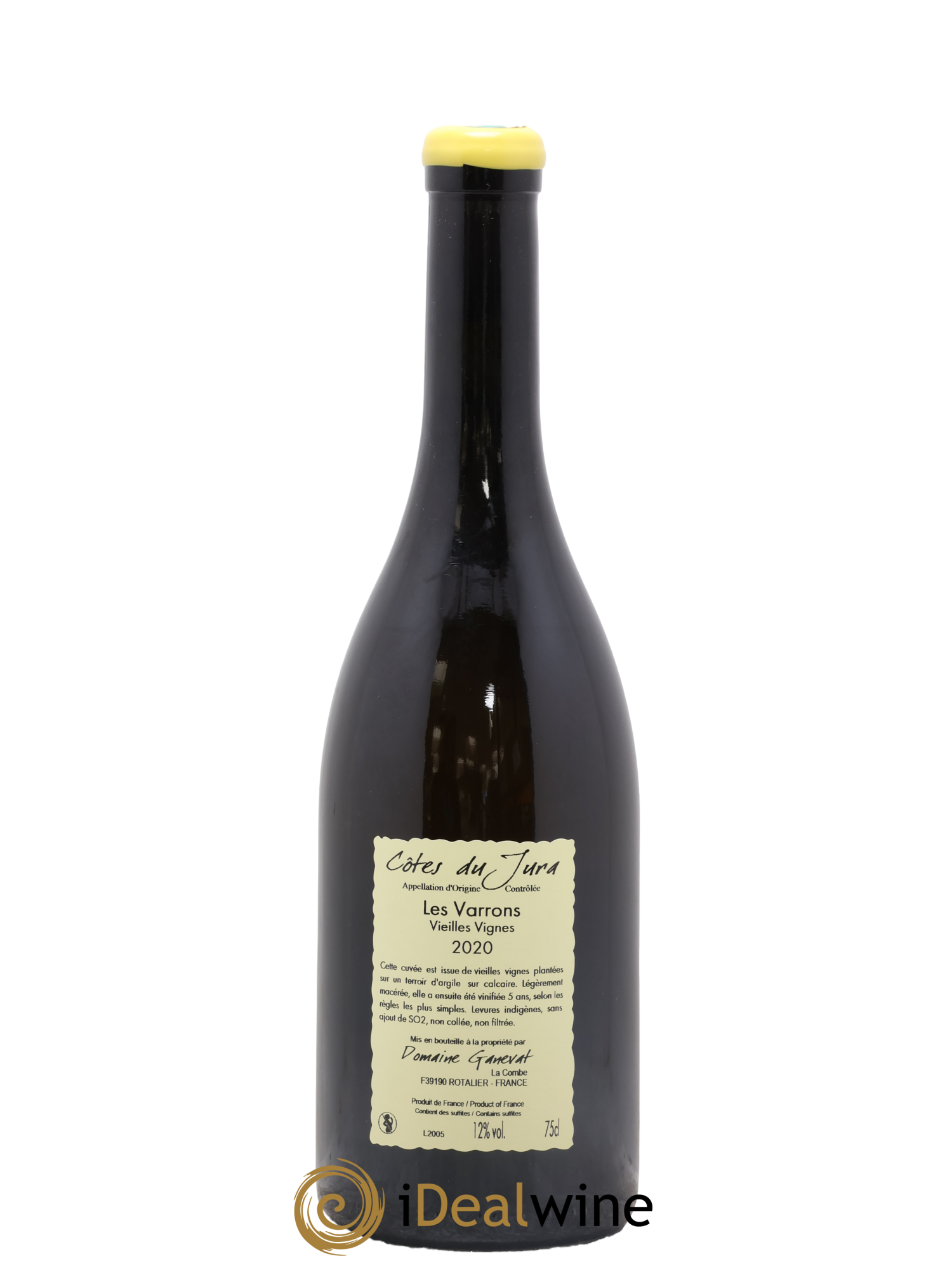 Côtes du Jura Les Varrons Vieilles Vignes Jean-François Ganevat (Domaine) 2020 - Lot of 1 bottle - 1