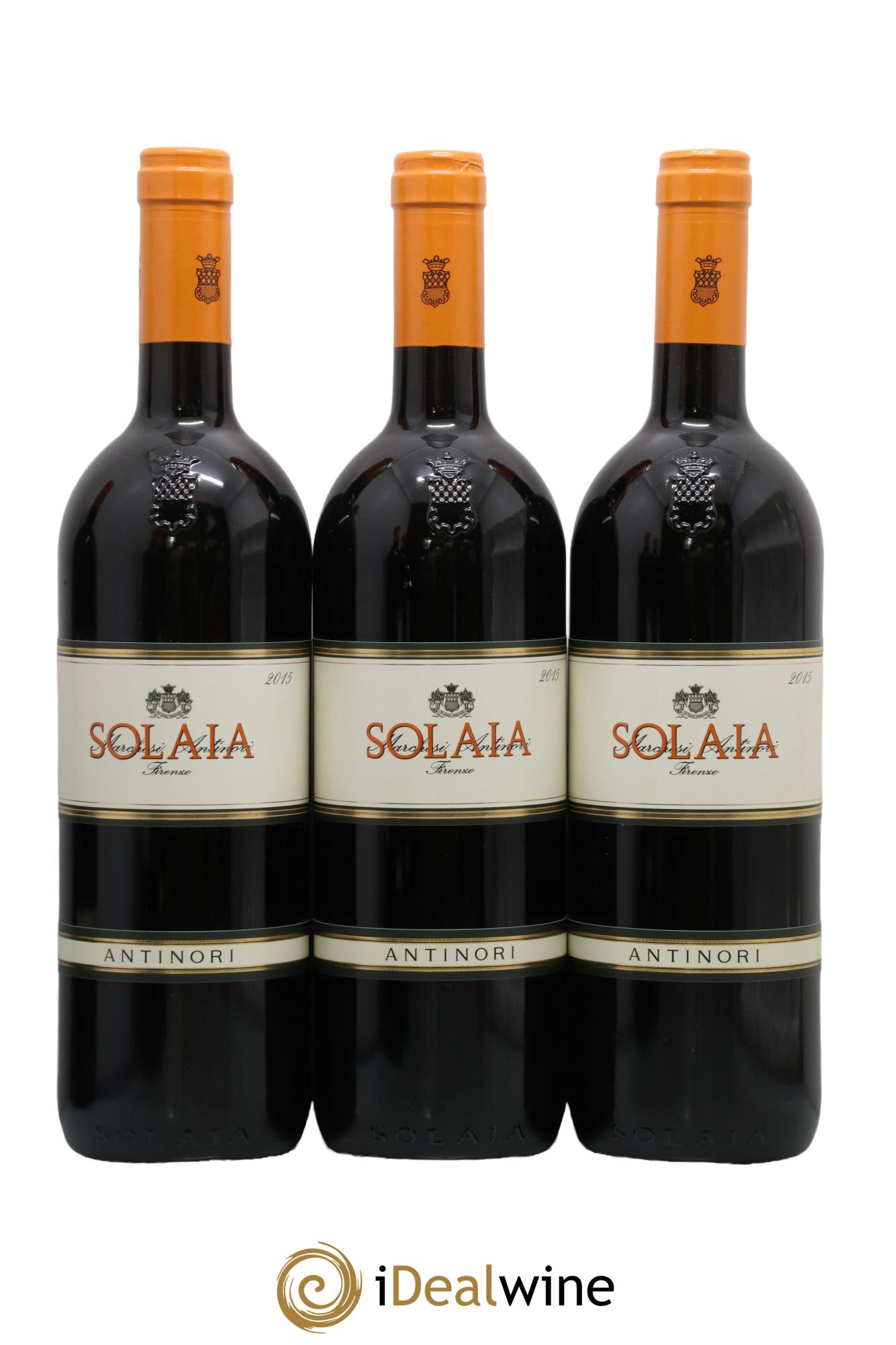 Toscana IGT Solaia Tenuta Tignanello - Marchesi Antinori 2015 - Lot of 6 bottles - 1