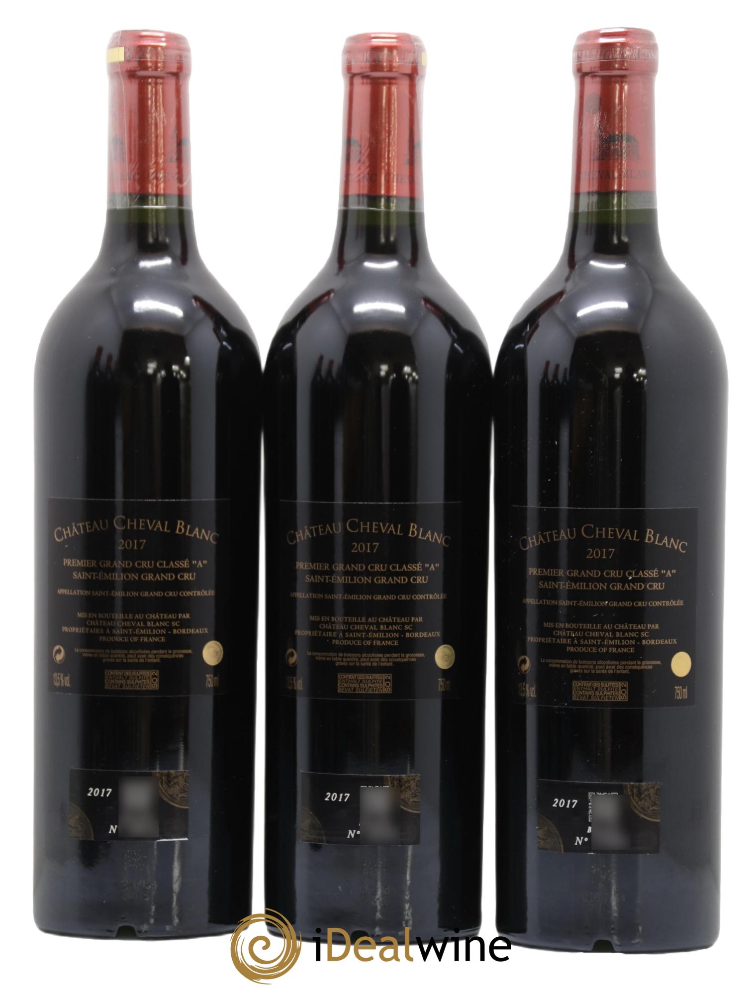 Château Cheval Blanc 1er Grand Cru Classé A 2017 - Lot of 6 bottles - 4
