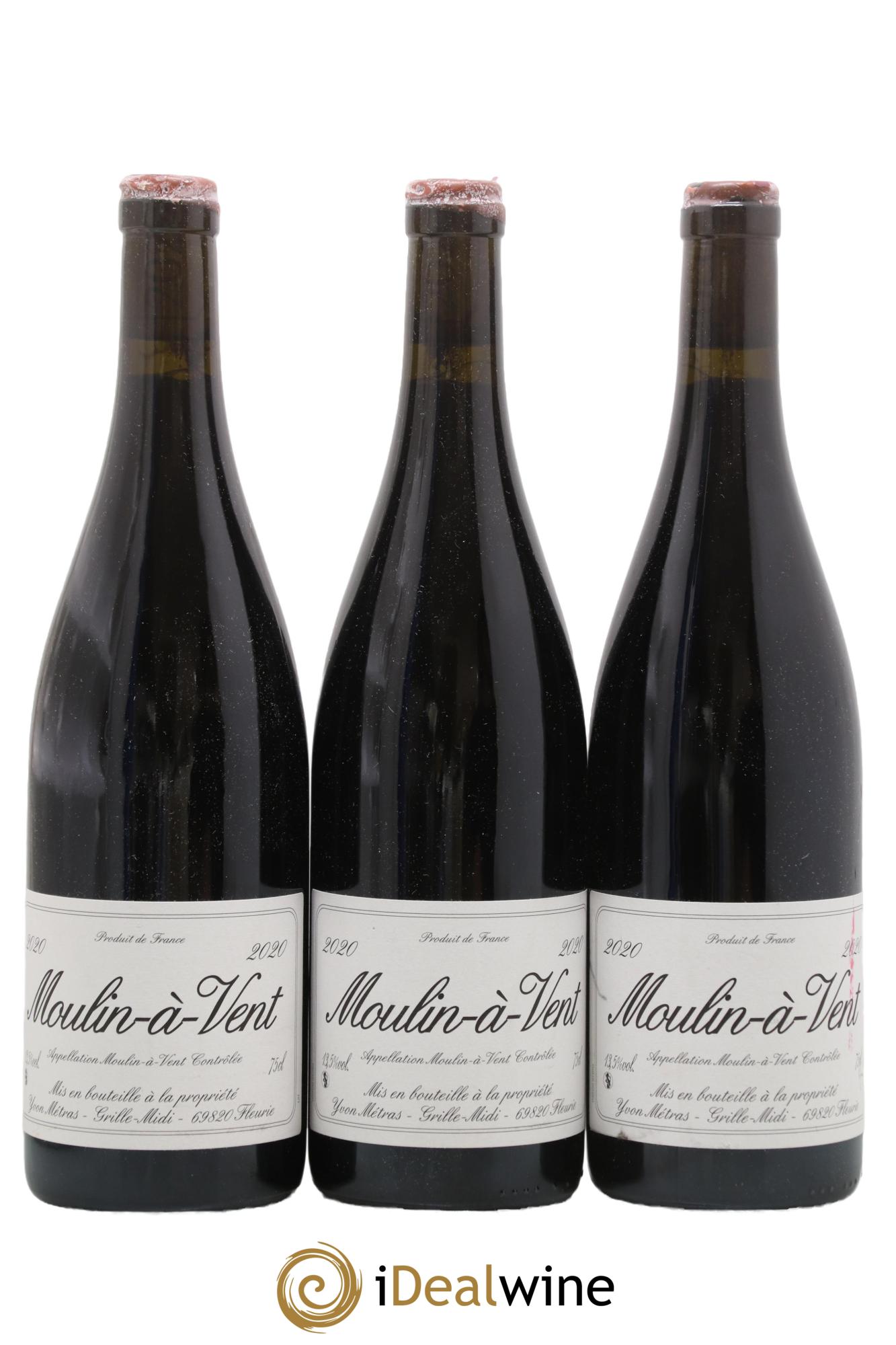 Moulin à Vent Yvon Métras 2020 - Lotto di 3 bottiglie - 0