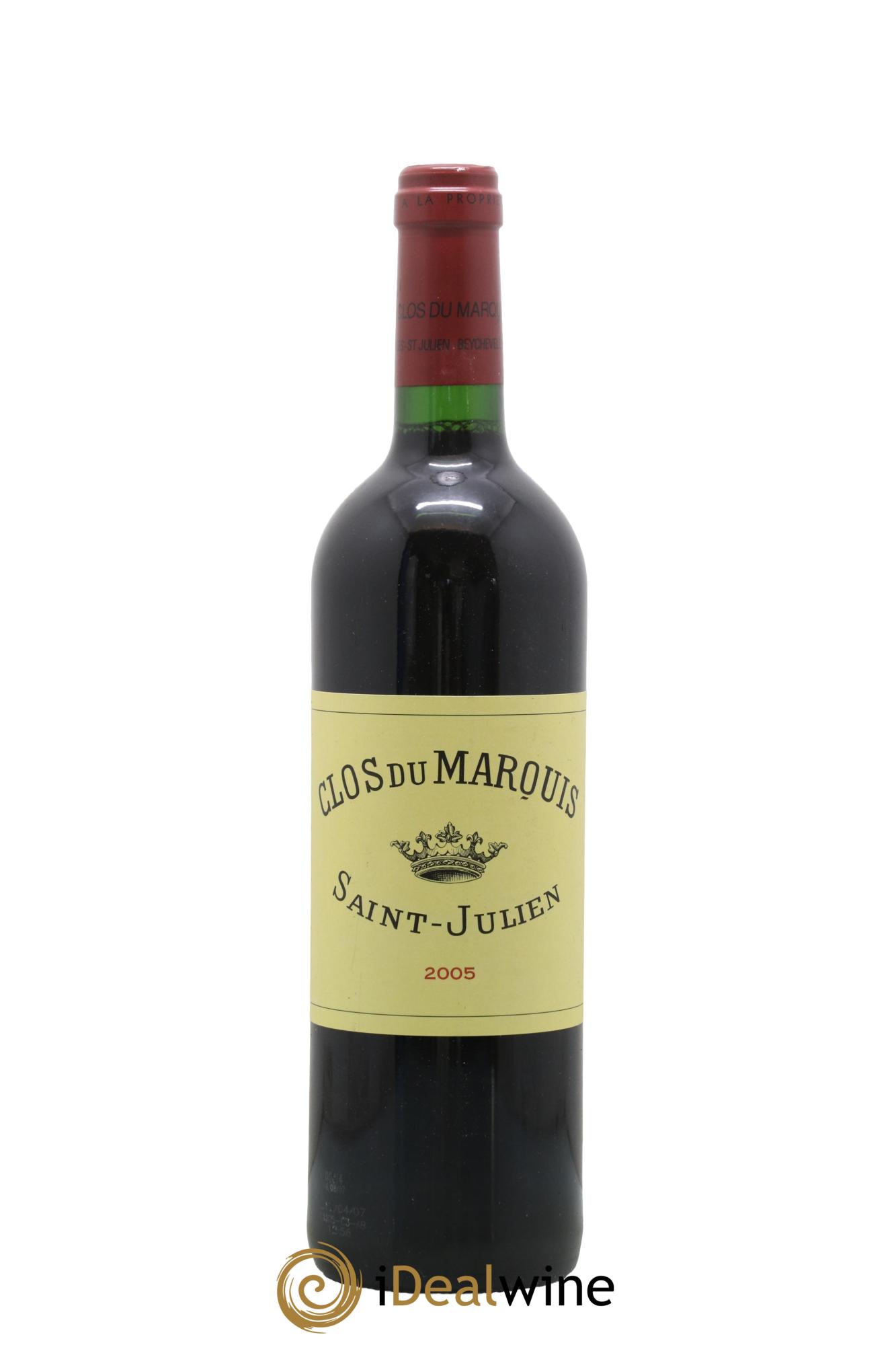 Clos du Marquis 2005 - Lot de 1 bouteille - 0