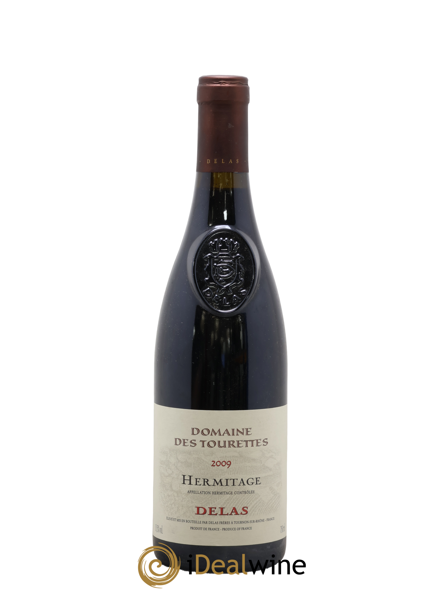 Hermitage Domaine des Tourettes Delas Frères 2009 - Lot de 1 bouteille - 0