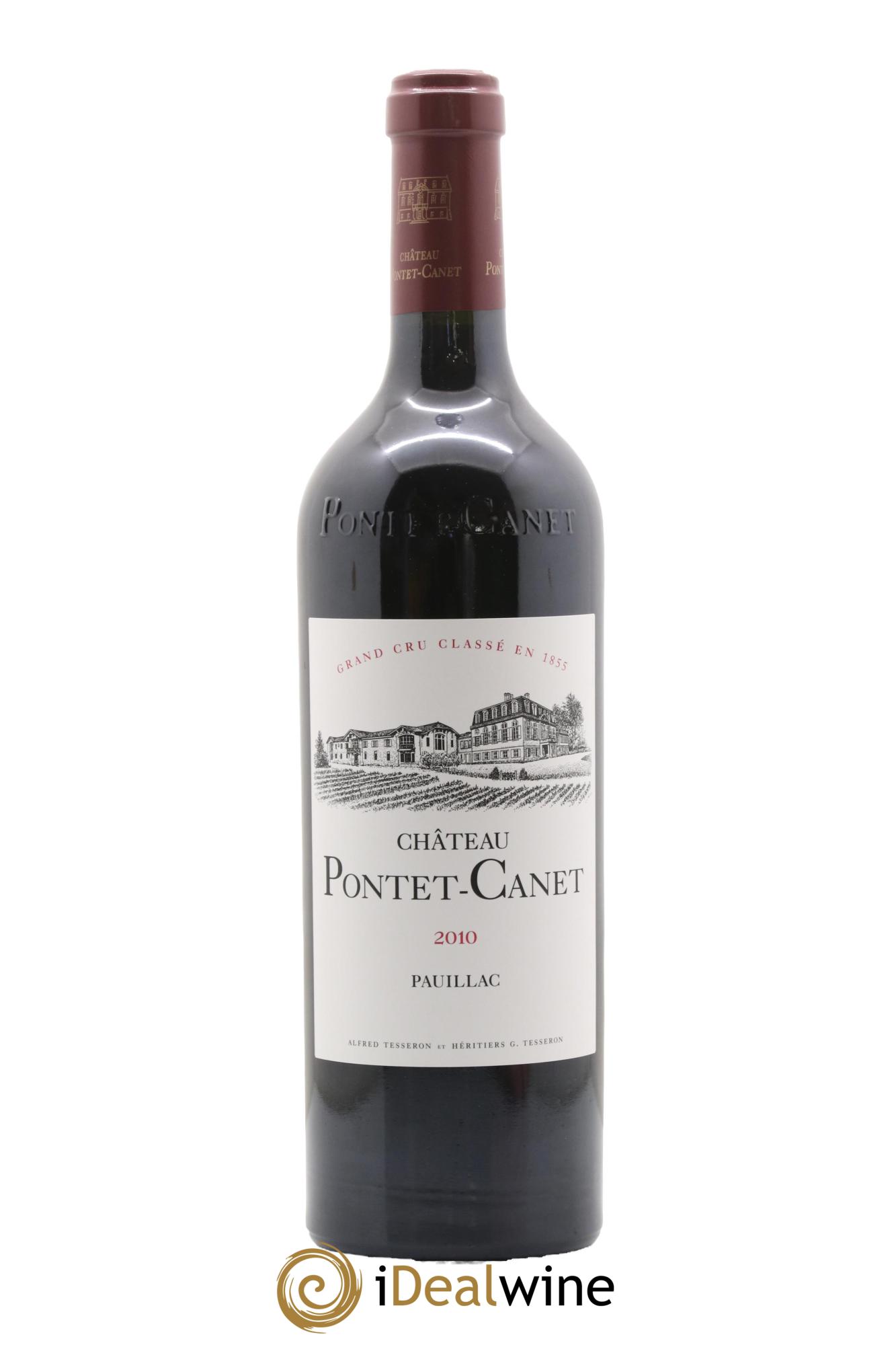 Château Pontet Canet 5ème Grand Cru Classé 2010 - Lot de 1 bouteille - 0
