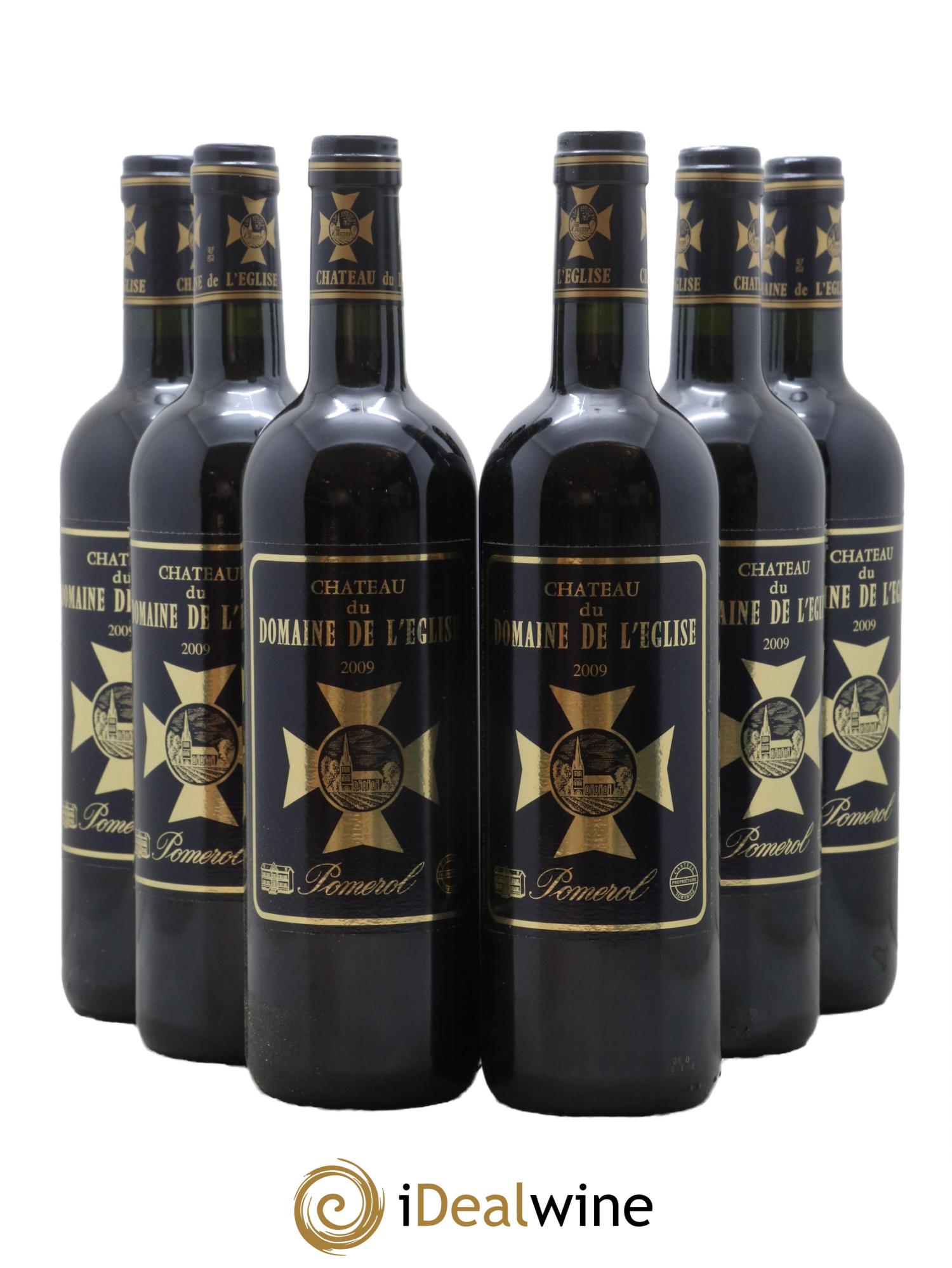Château du Domaine de l'Église 2009 - Lot de 6 bouteilles - 0
