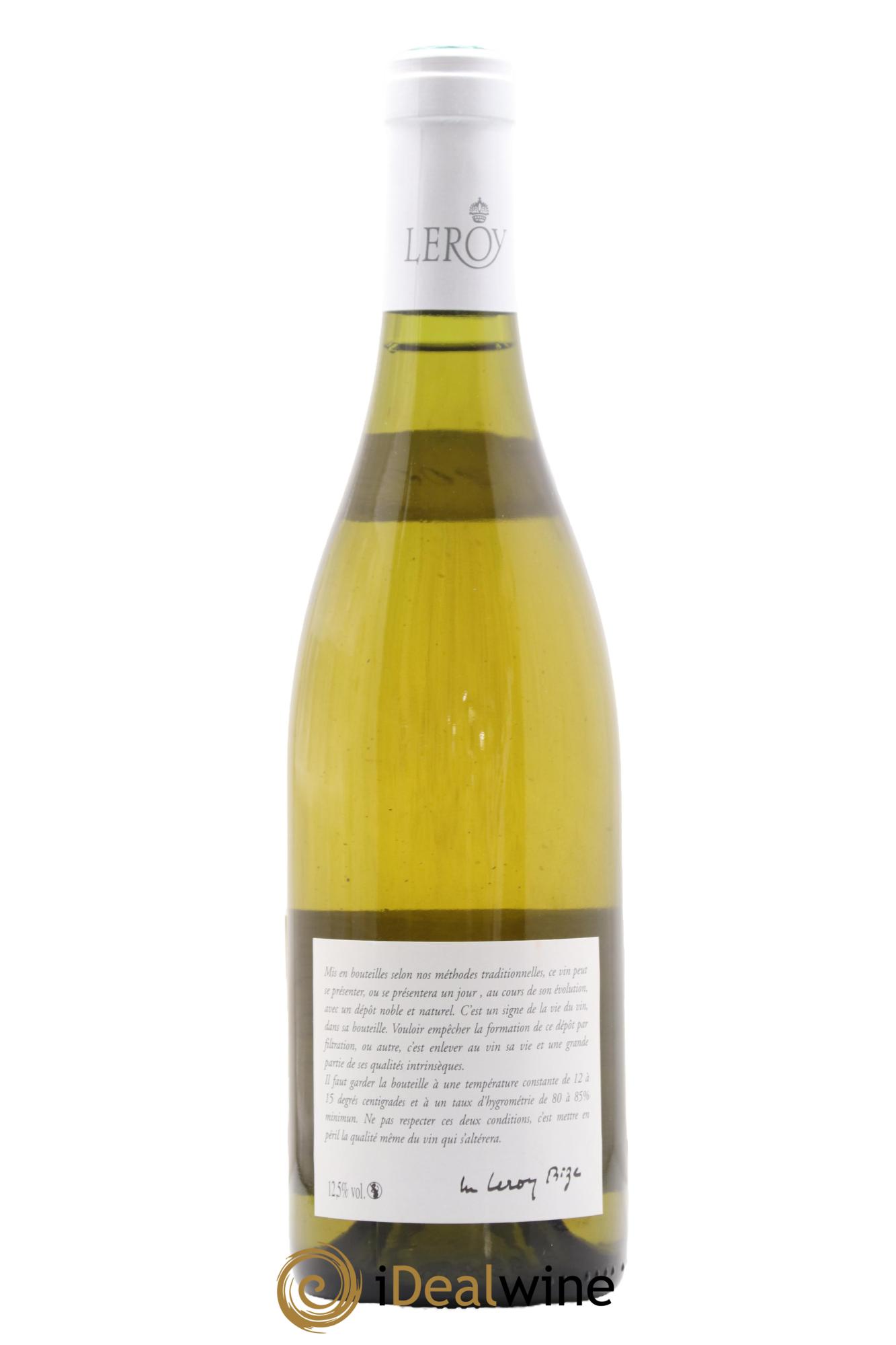 Puligny-Montrachet 1er Cru Hameau de Blagny Leroy SA 2008 - Lot de 1 bouteille - 1