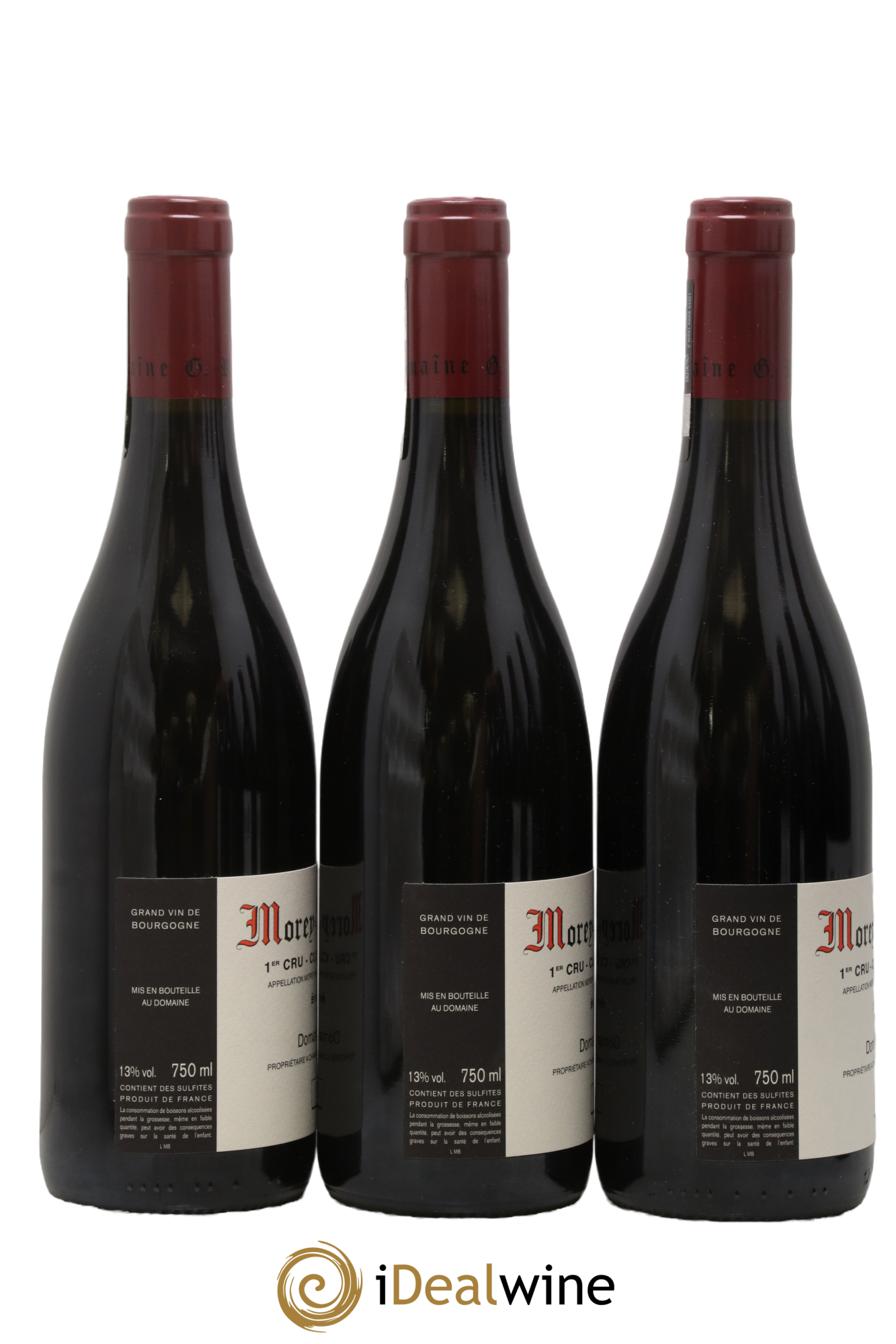 Morey-Saint-Denis 1er Cru Clos de la Bussière Georges Roumier (Domaine) 2013 - Lot de 3 bouteilles - 1