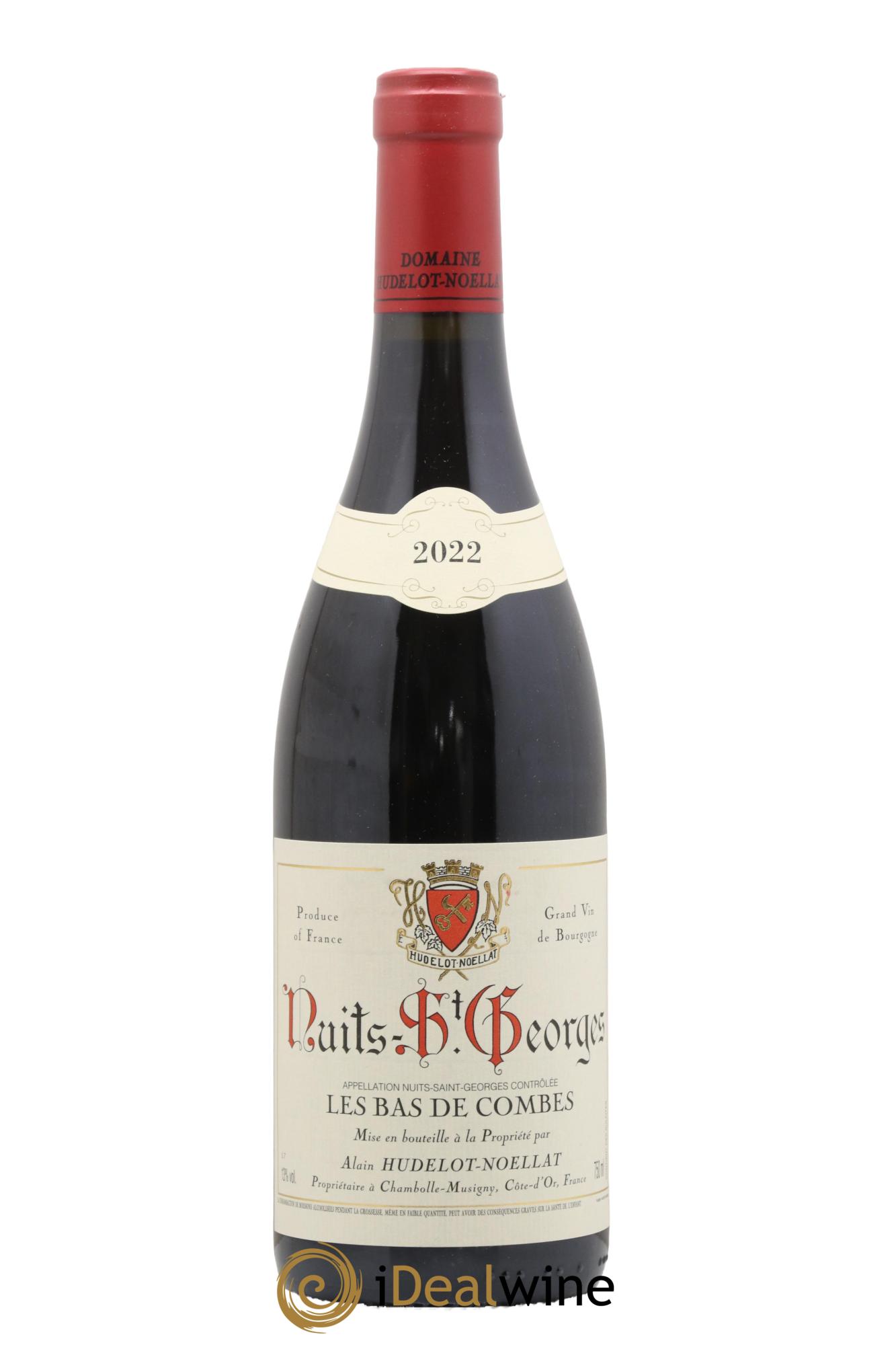 Nuits-Saint-Georges Les Bas de Combe Hudelot-Noëllat 2022 - Lot of 1 bottle - 0