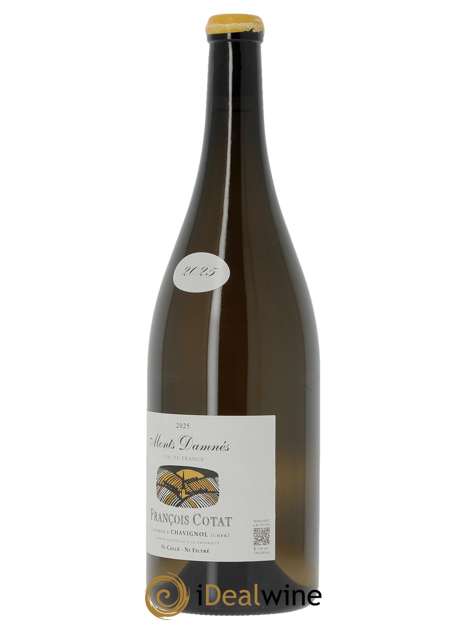 Vin de France (anciennement Sancerre) Les Monts Damnés François Cotat 2025 - Lote de 1 Magnum - 1