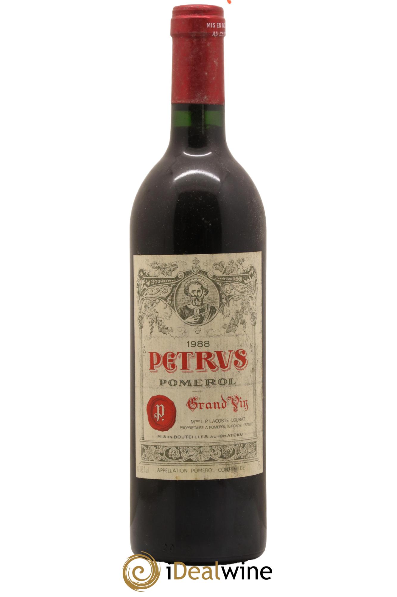 Petrus 1988 - Lot de 1 bouteille - 0